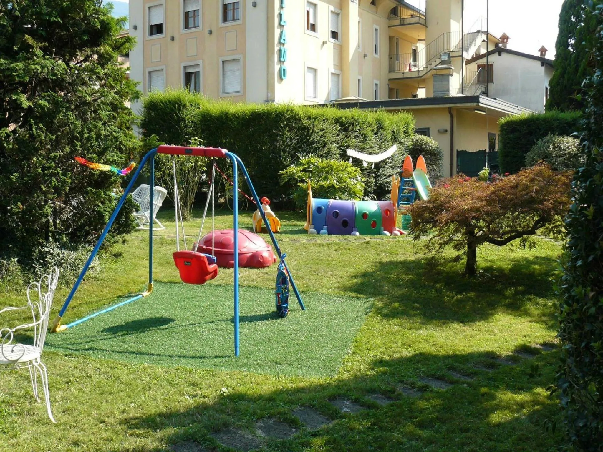Children play ground in Albergo Milano