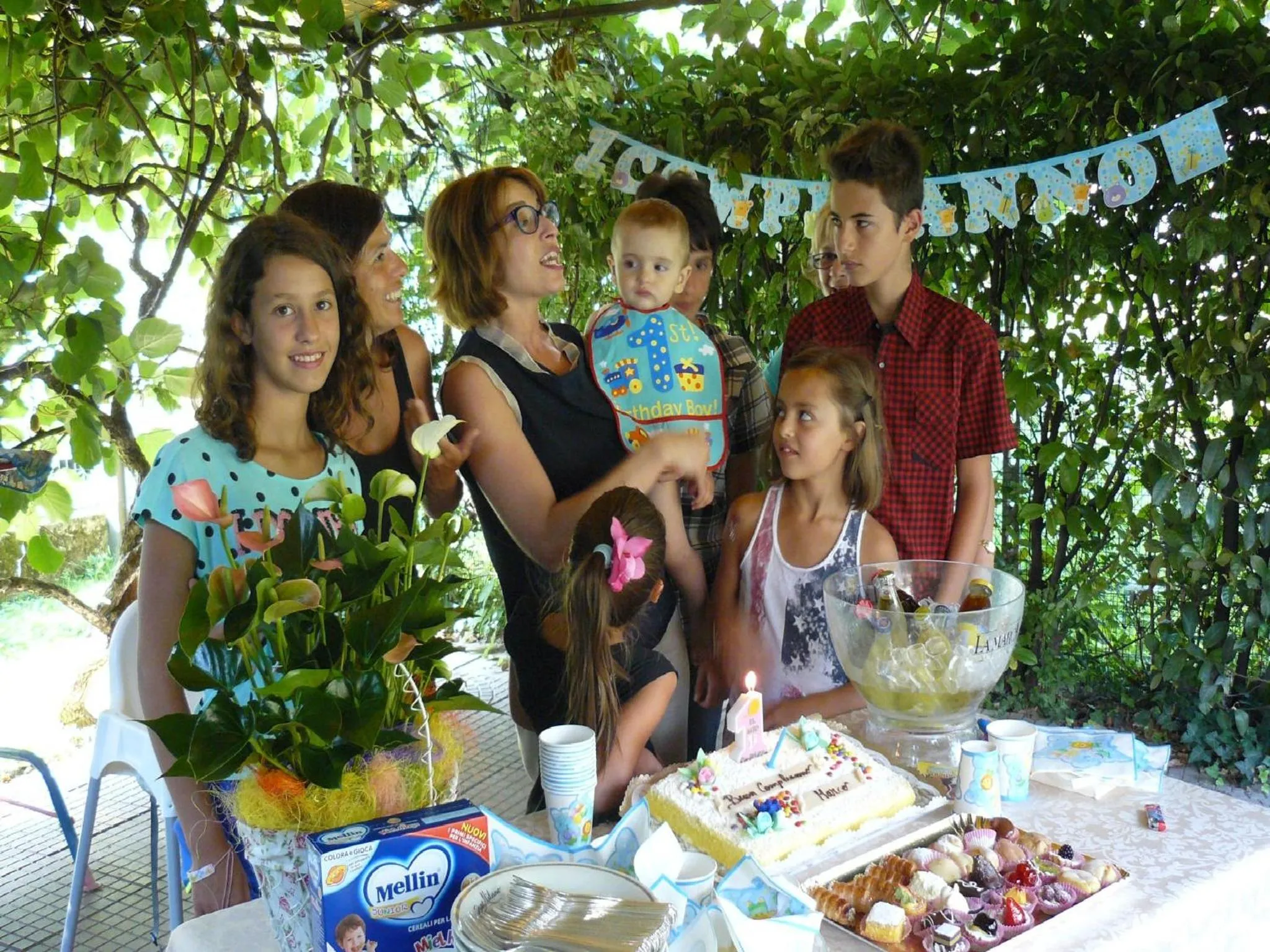 Garden in Albergo Milano