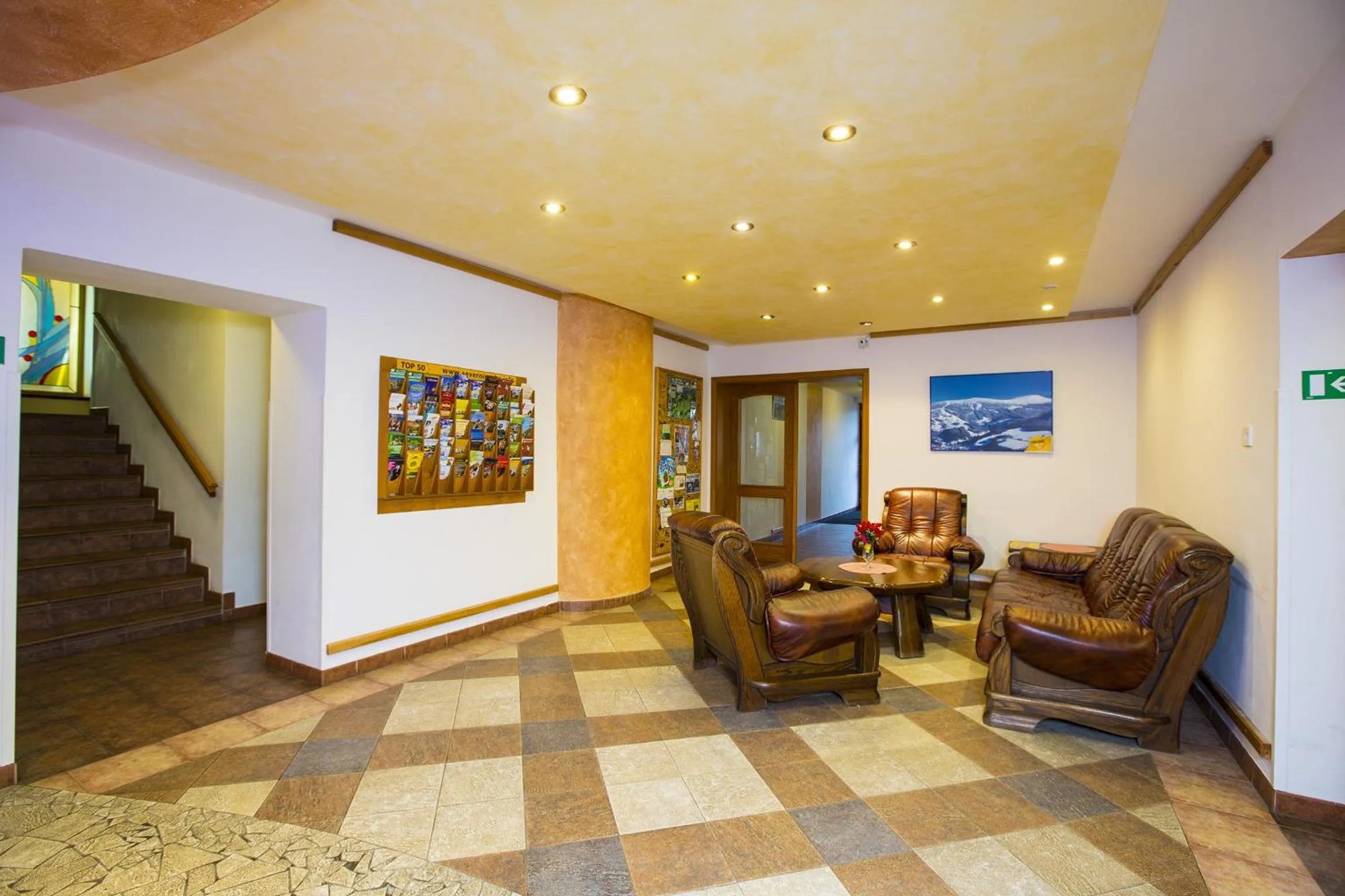 Lobby or reception in Hotel Helena