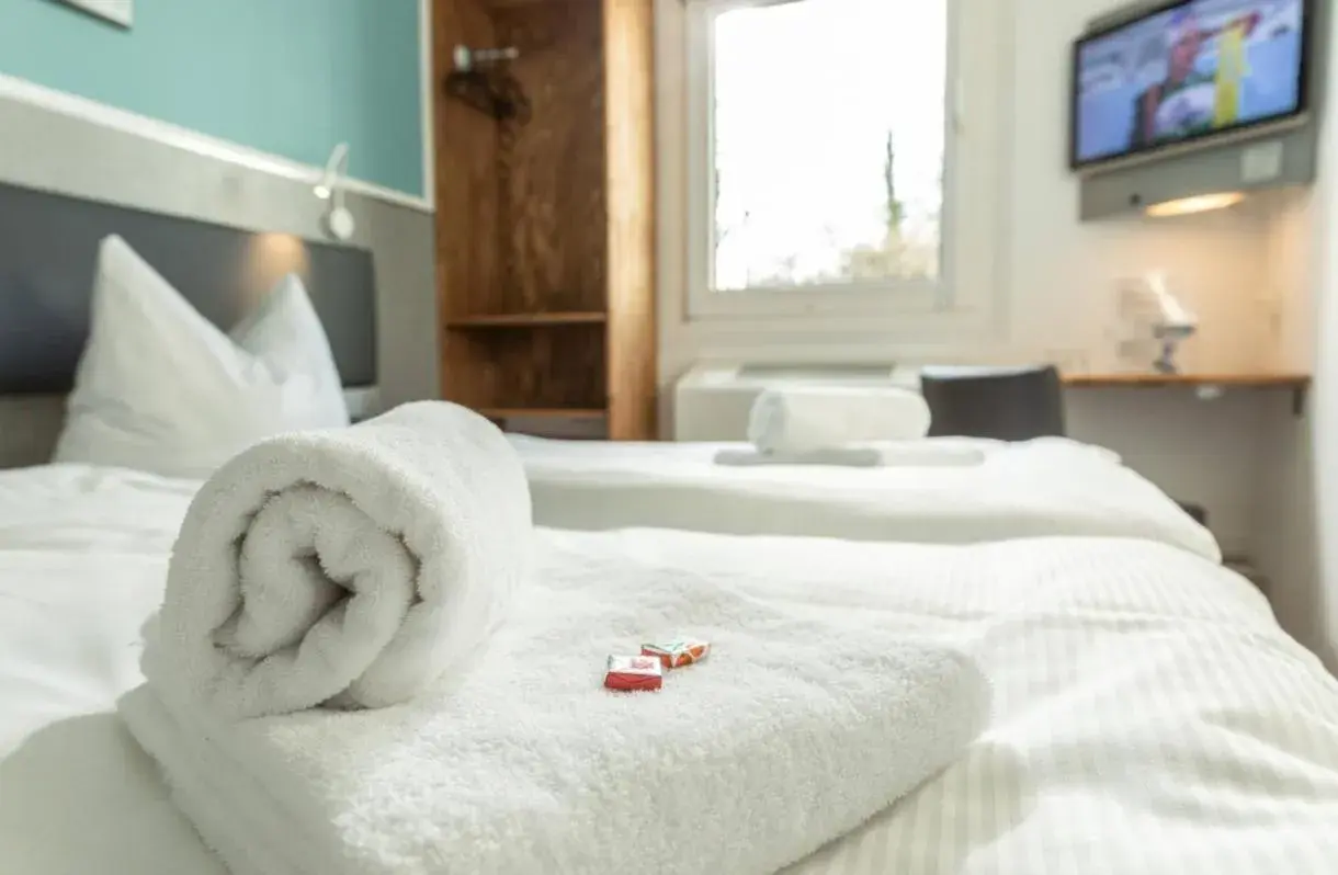 Deluxe Twin Room in T3 Budget Berlin Hennigsdorf Deluxe Twin Room in T3 Budget Berlin Hennigsdorf