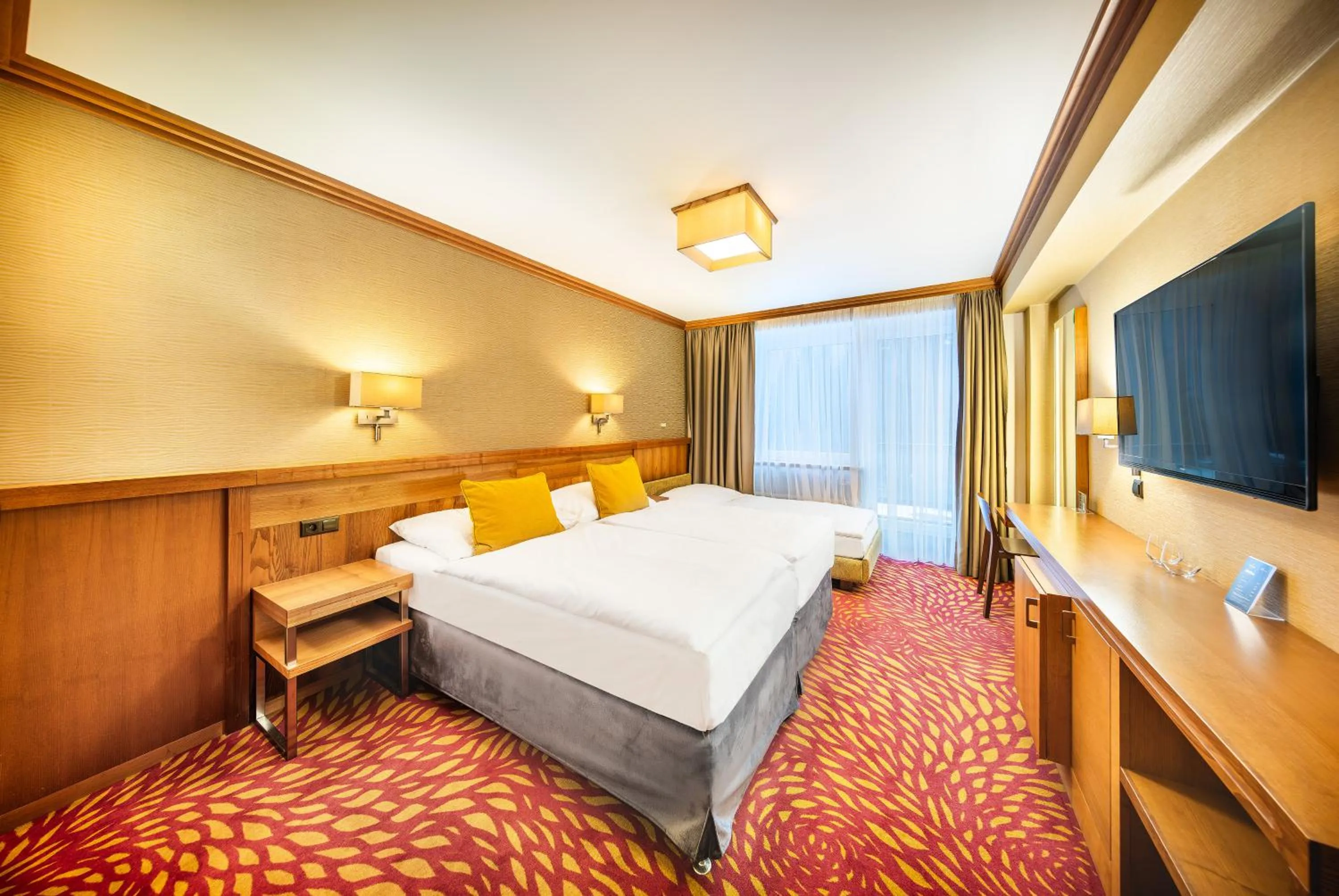 Bed in Harmony Hotel