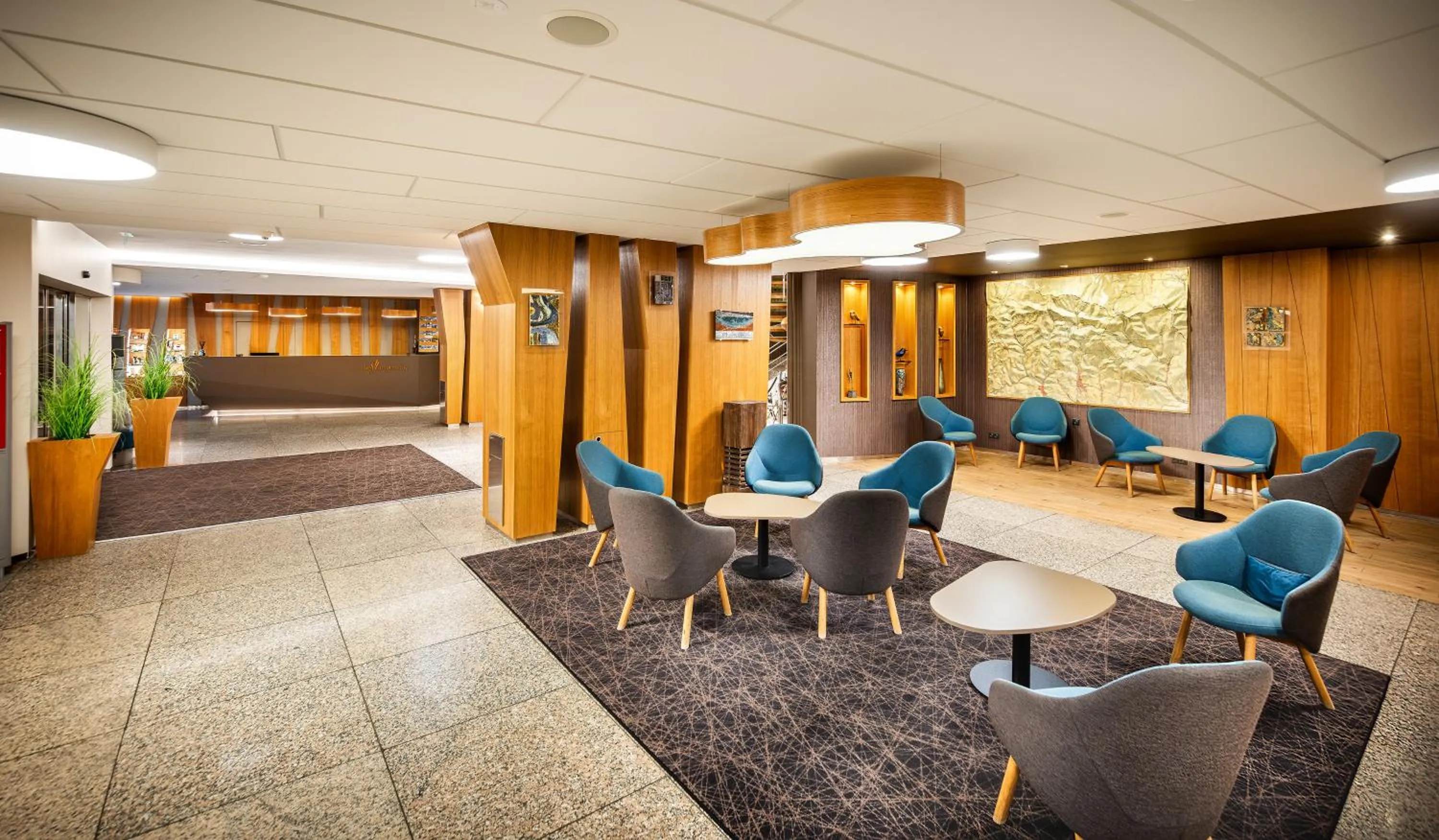 Lobby or reception in Harmony Hotel