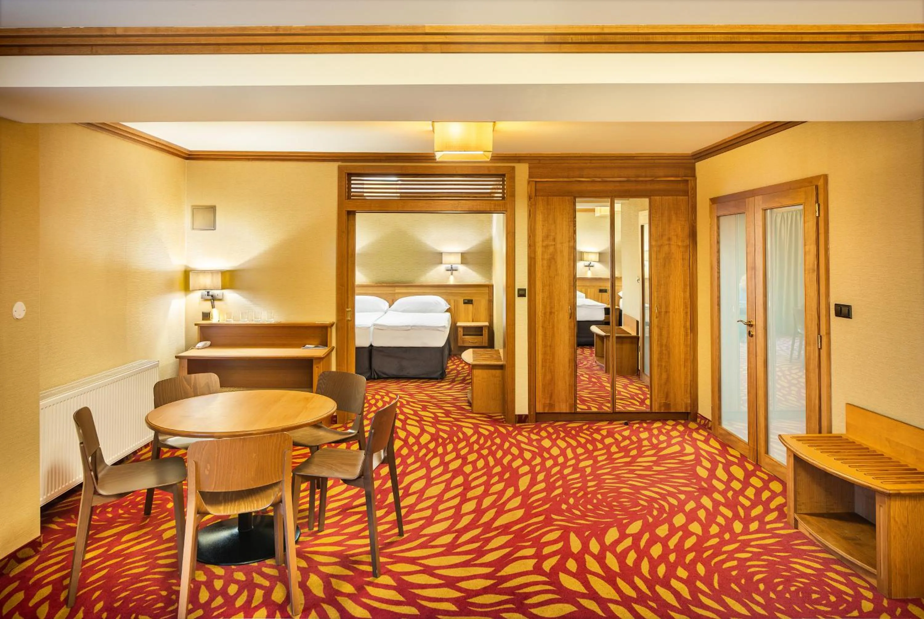 Living room in Harmony Hotel