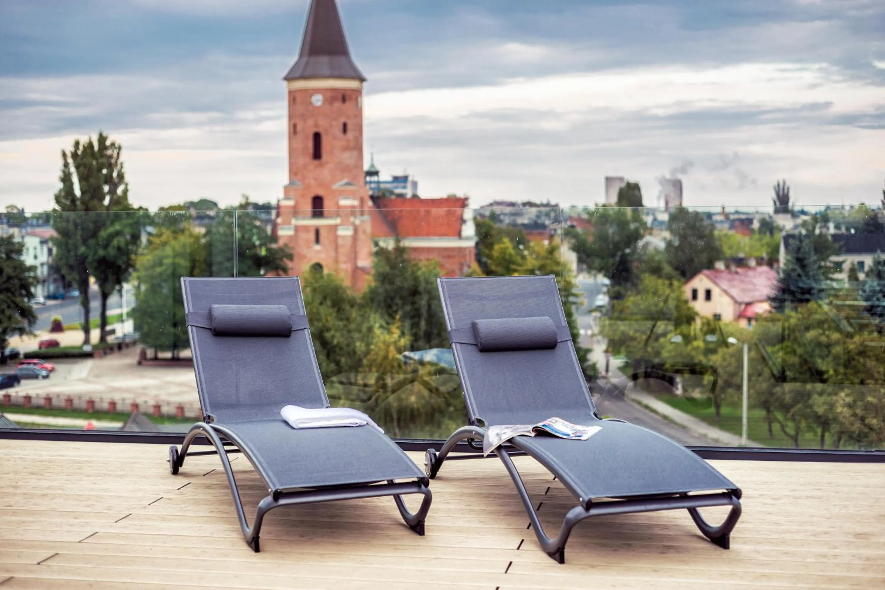 Balcony/Terrace in Fabryka Wełny Hotel & Spa