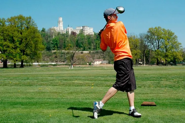 Golfcourse in Záviš z Falkenštejna