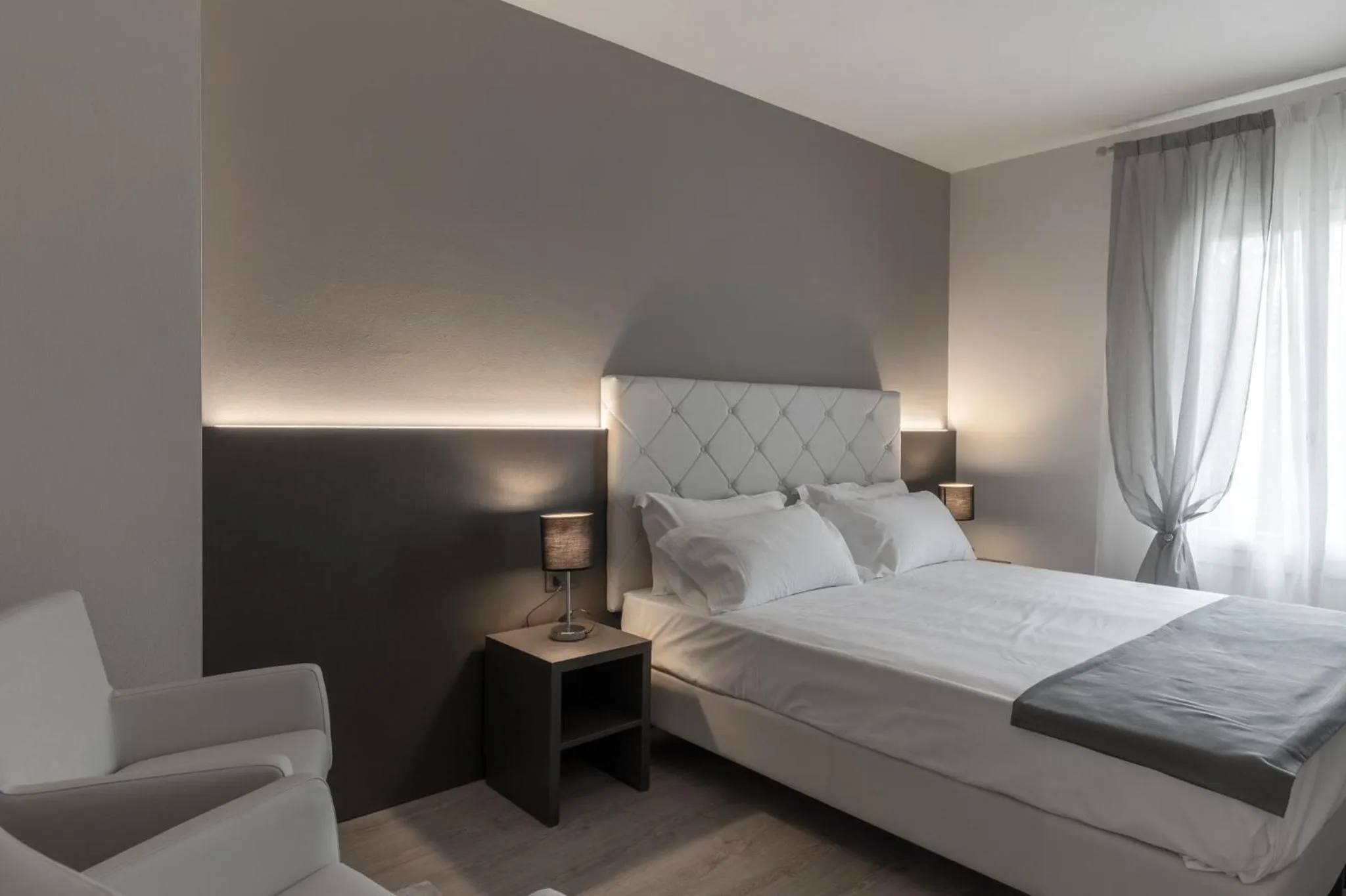 Bedroom, Bed in Villa Petra