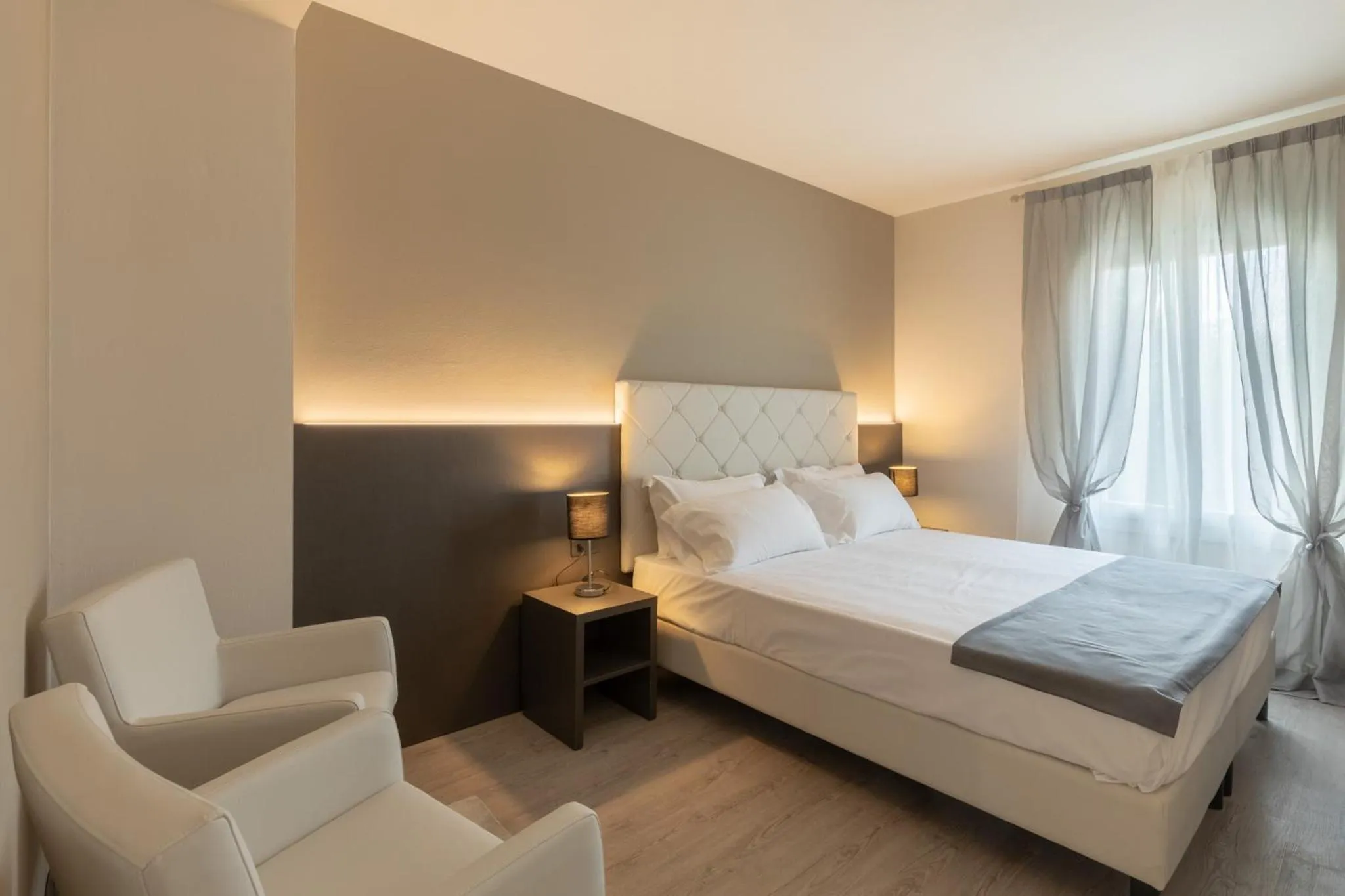 Bedroom, Bed in Villa Petra