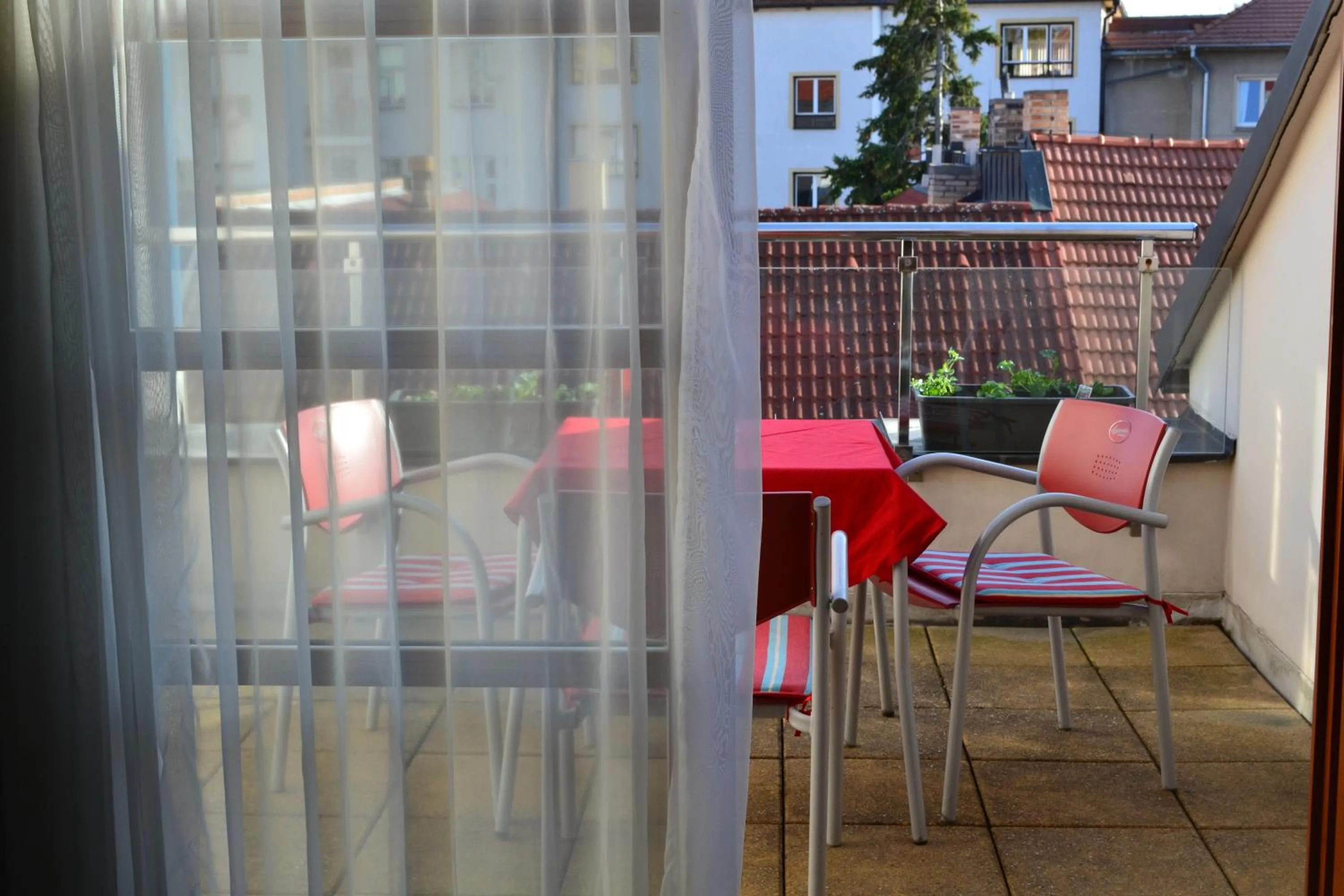 Balcony/Terrace in Hotel Dvorak