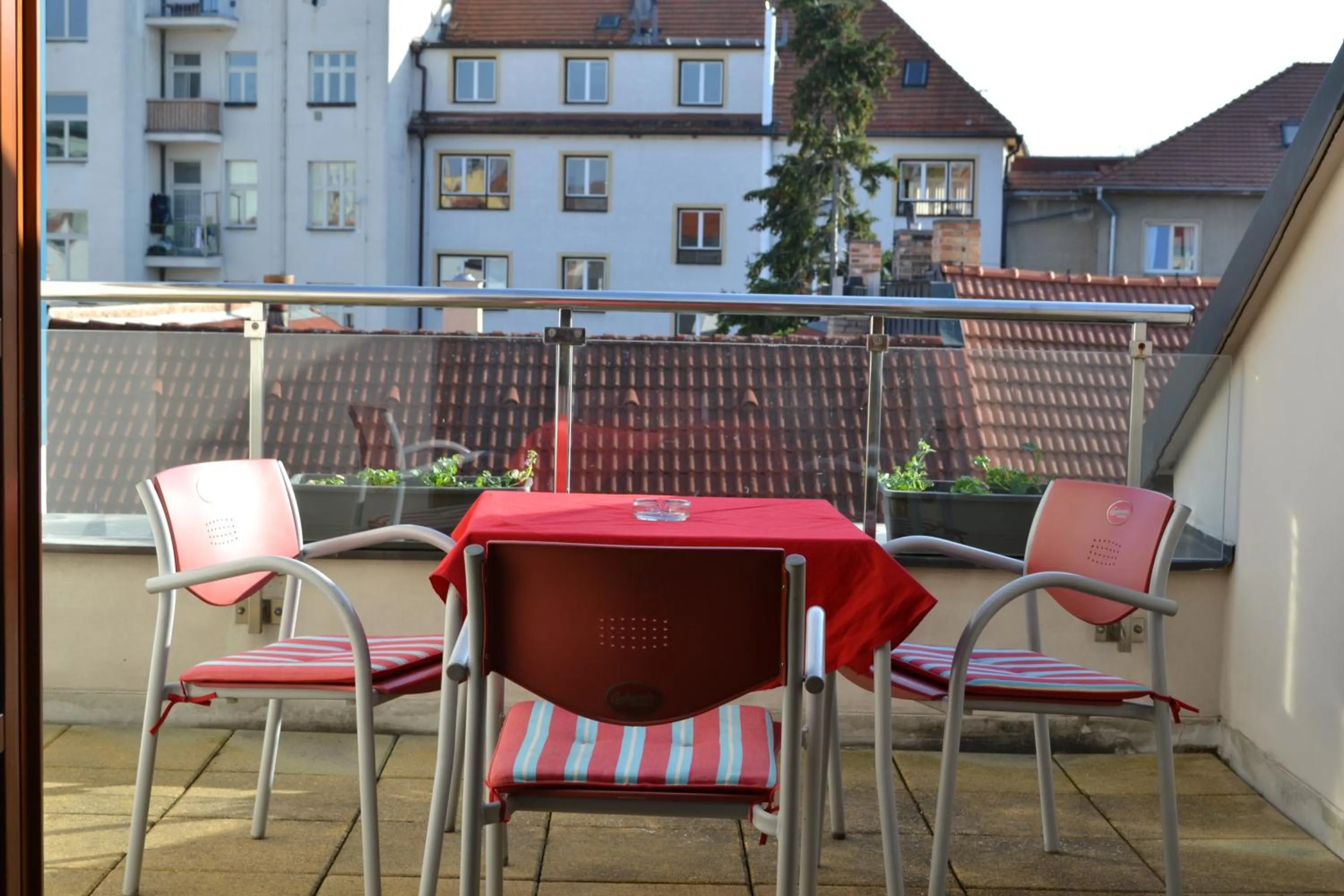 Balcony/Terrace in Hotel Dvorak