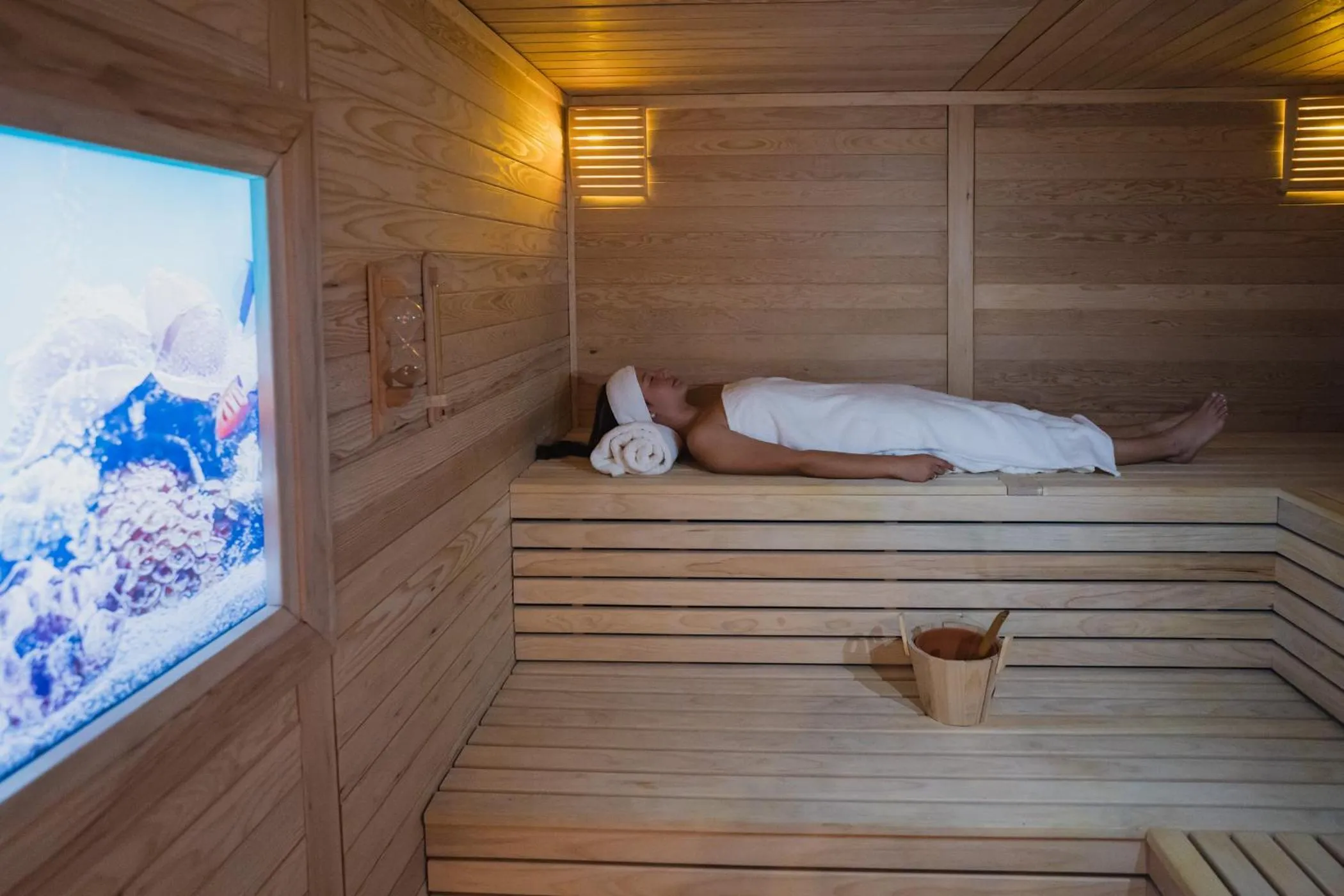 Sauna in Piattelli Wine Resort Hotel Cafayate