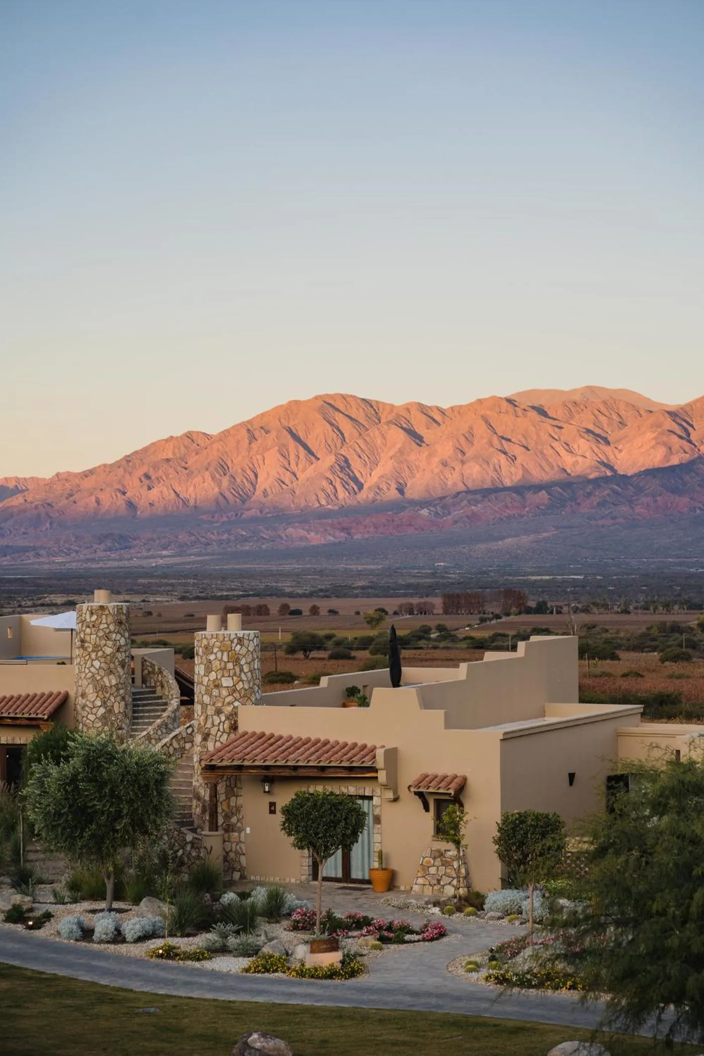 Mountain view in Piattelli Wine Resort Hotel Cafayate