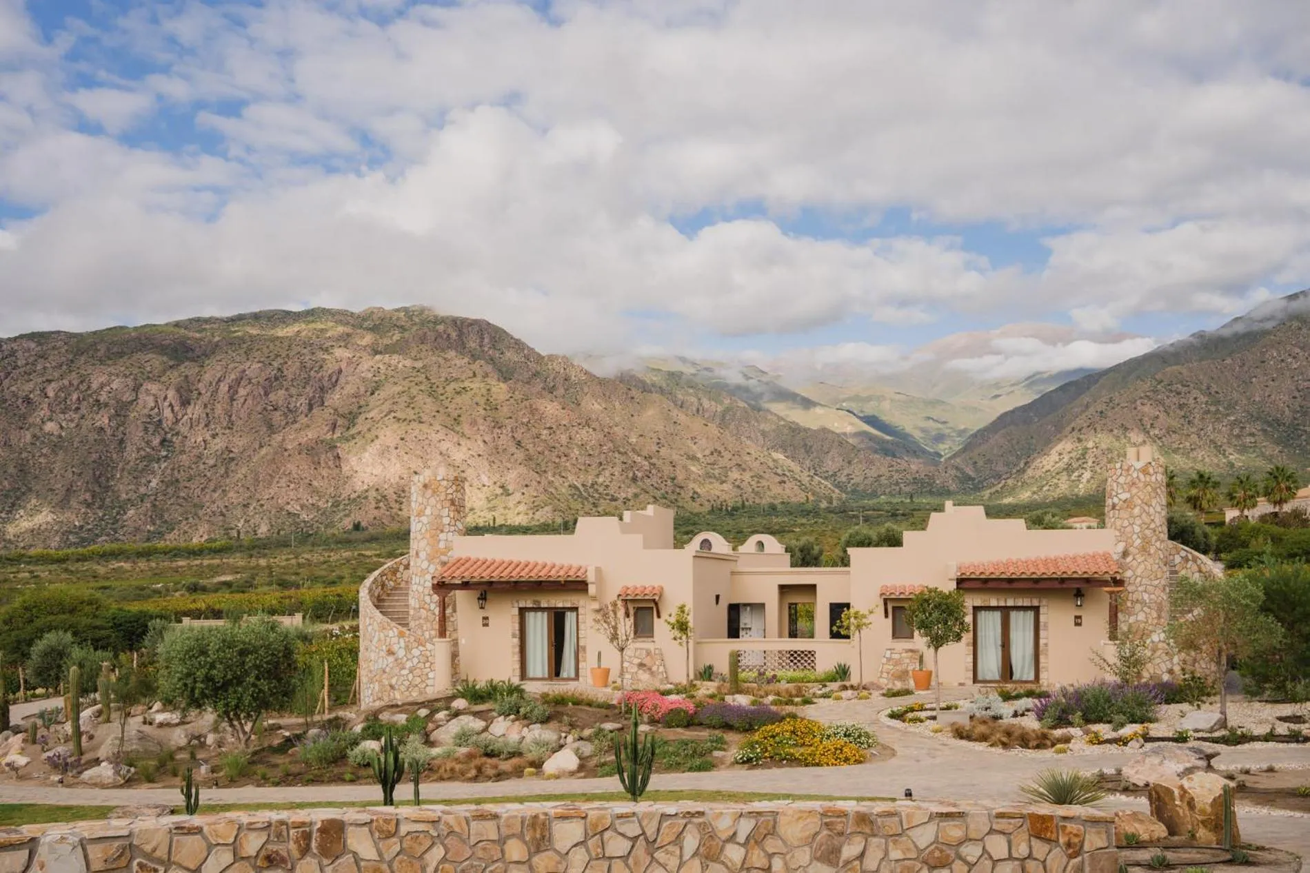 Spring in Piattelli Wine Resort Hotel Cafayate
