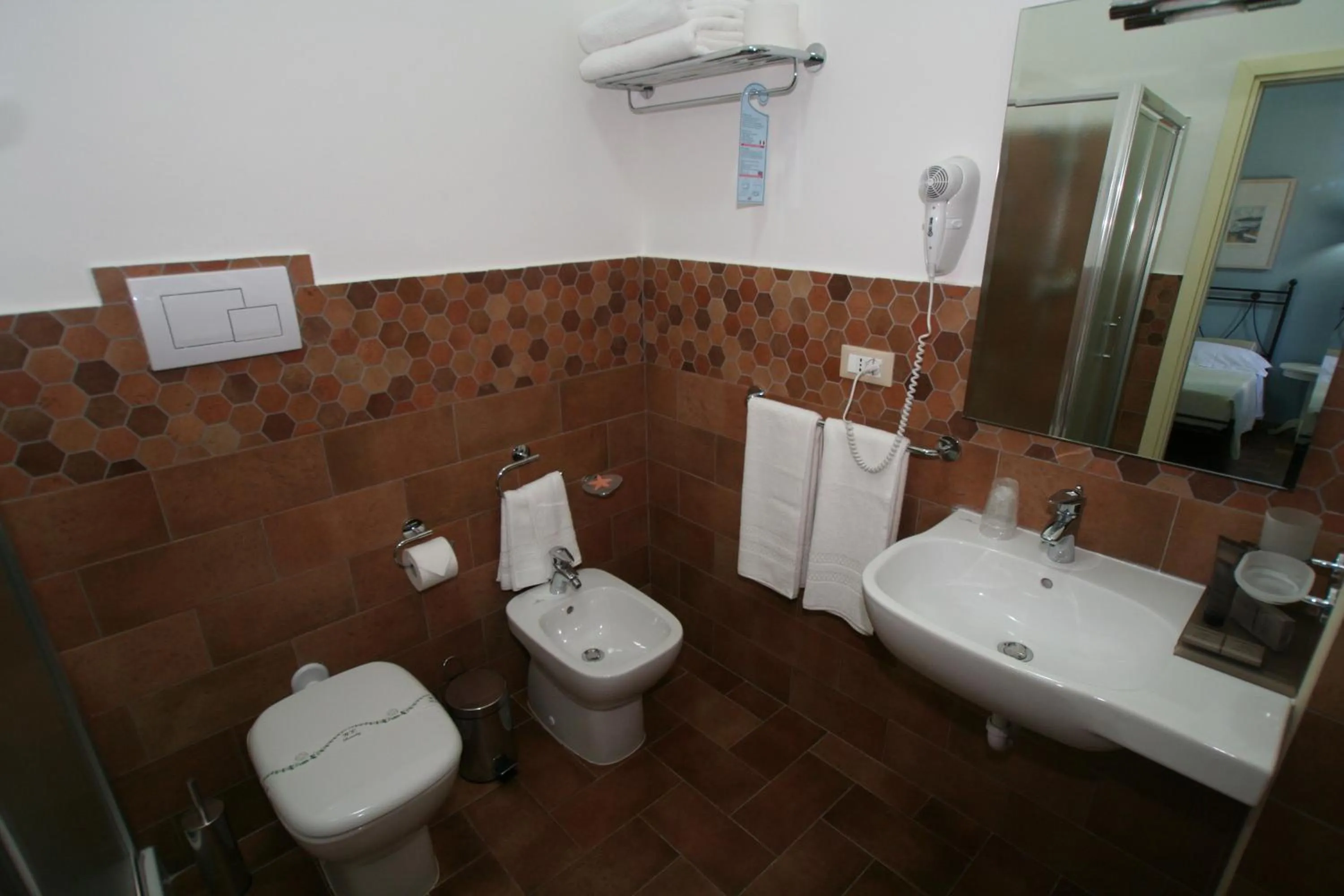 Bathroom in Casa Levante