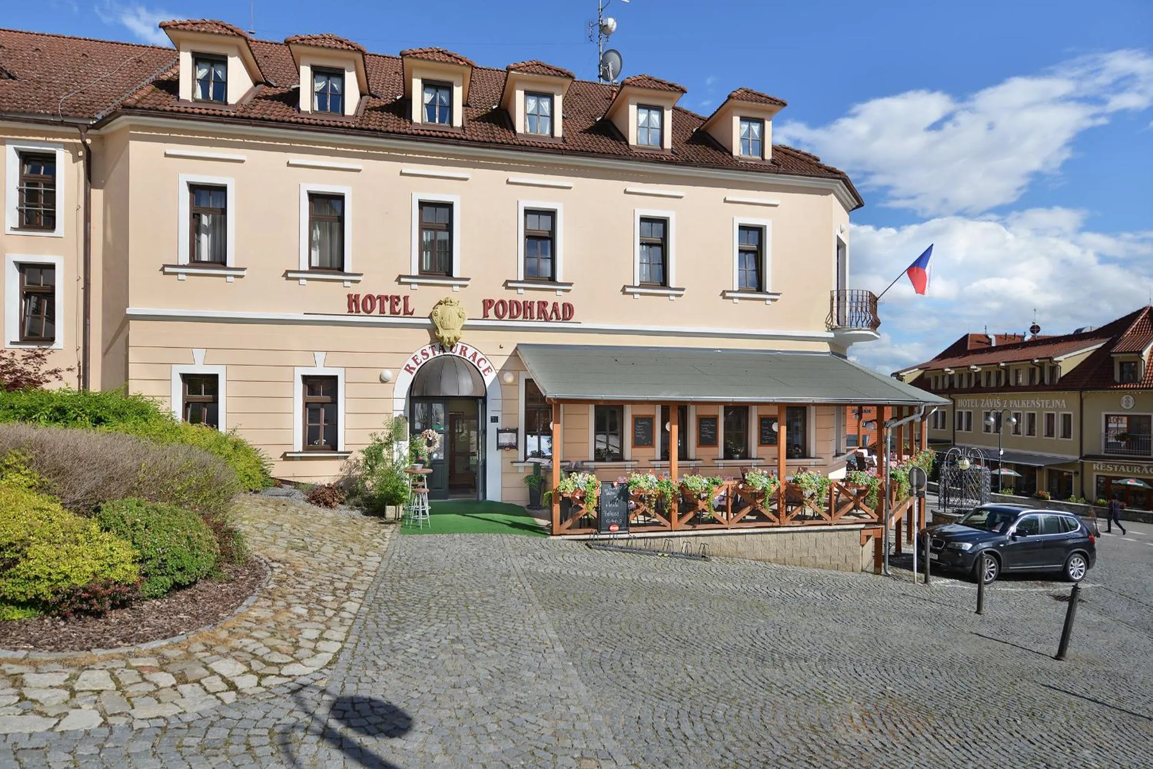 Property building in Hotel Podhrad