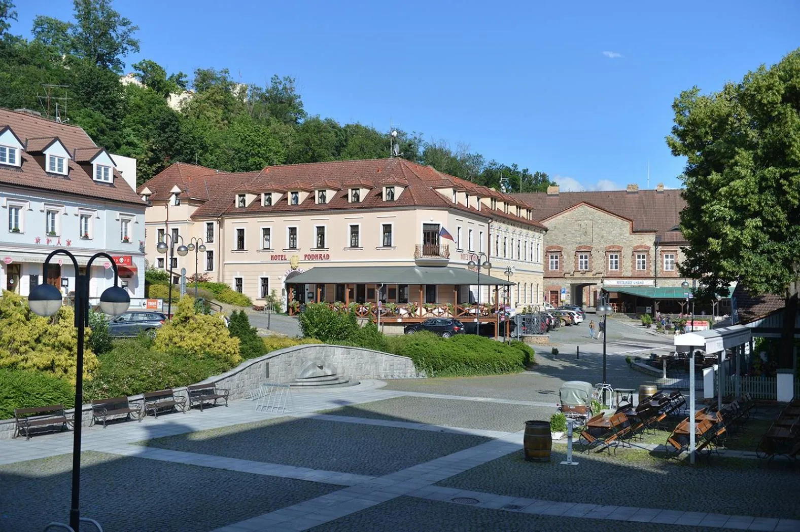 Property building in Hotel Podhrad