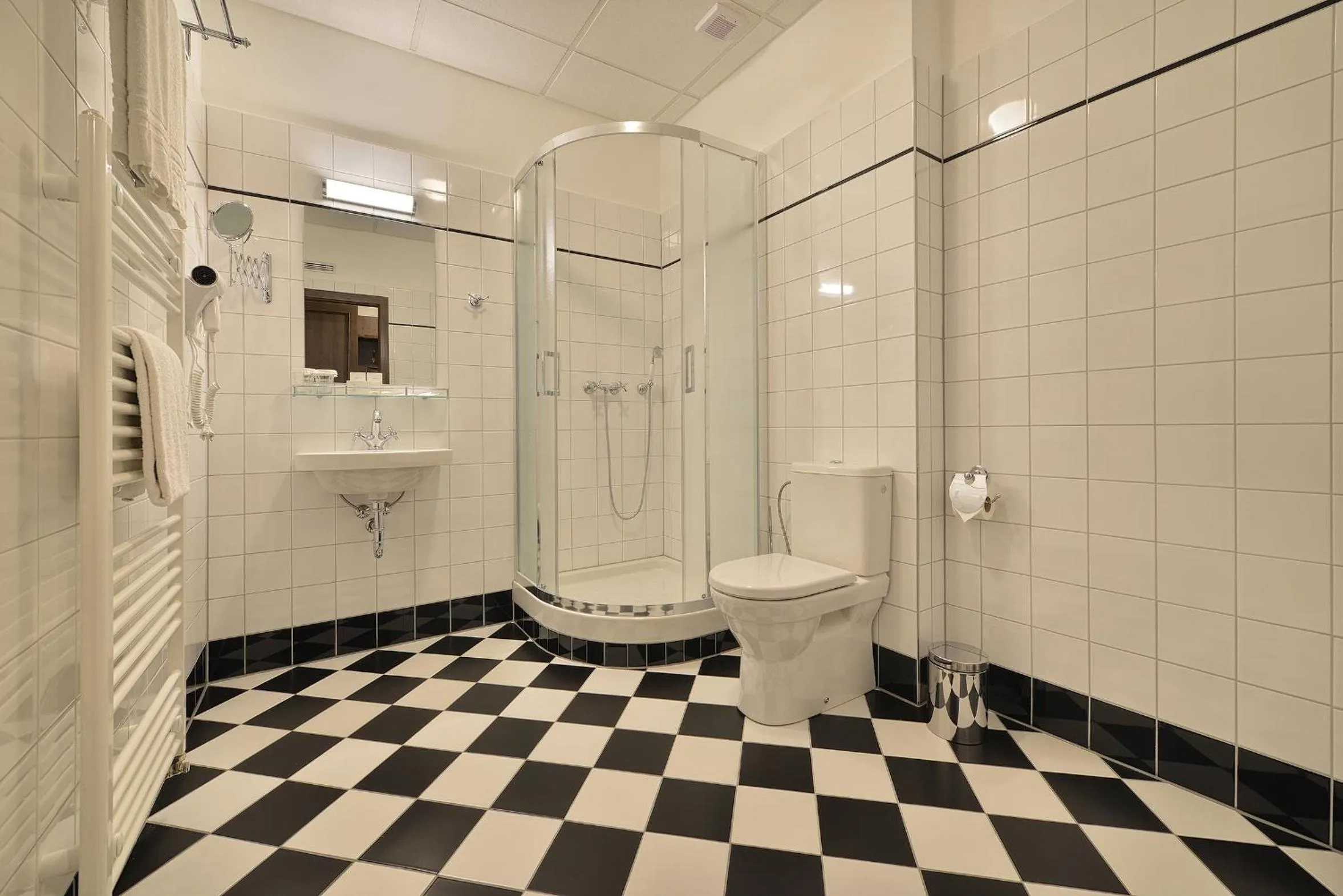 Bathroom in Hotel Podhrad