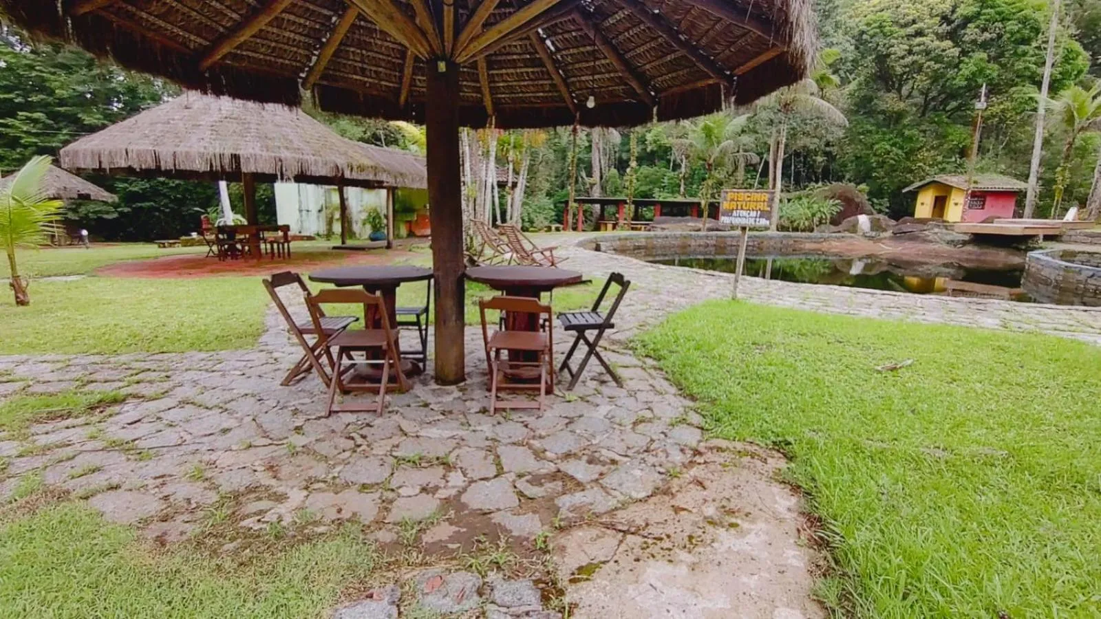Swimming pool in Pousada Ananda Parivara