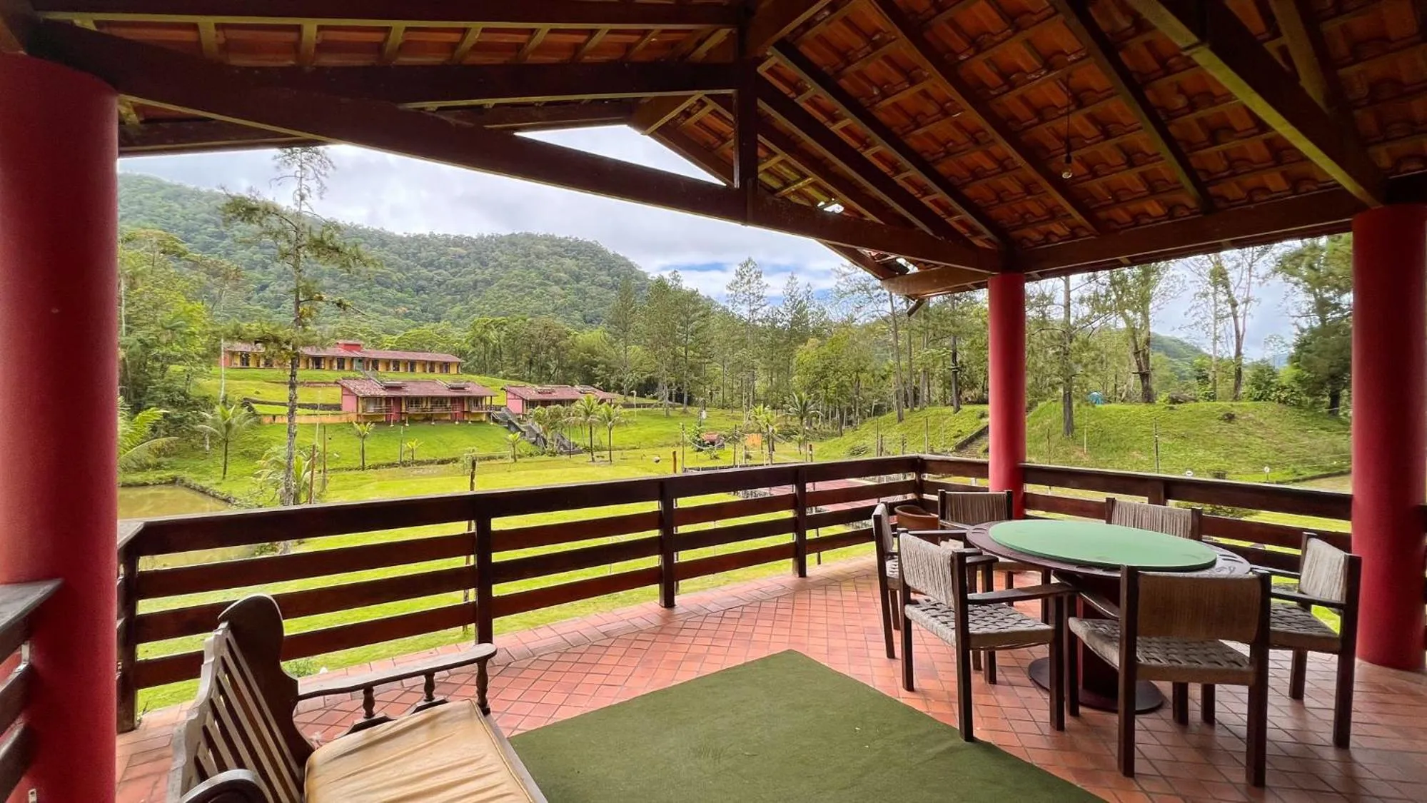 Garden in Pousada Ananda Parivara