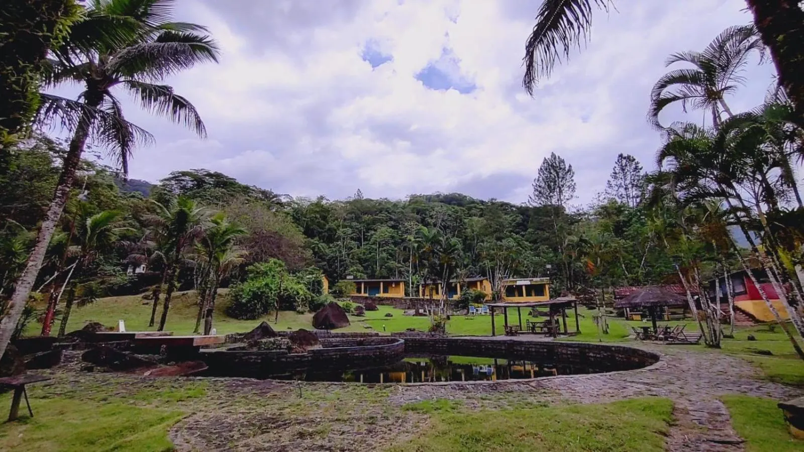 Natural landscape in Pousada Ananda Parivara