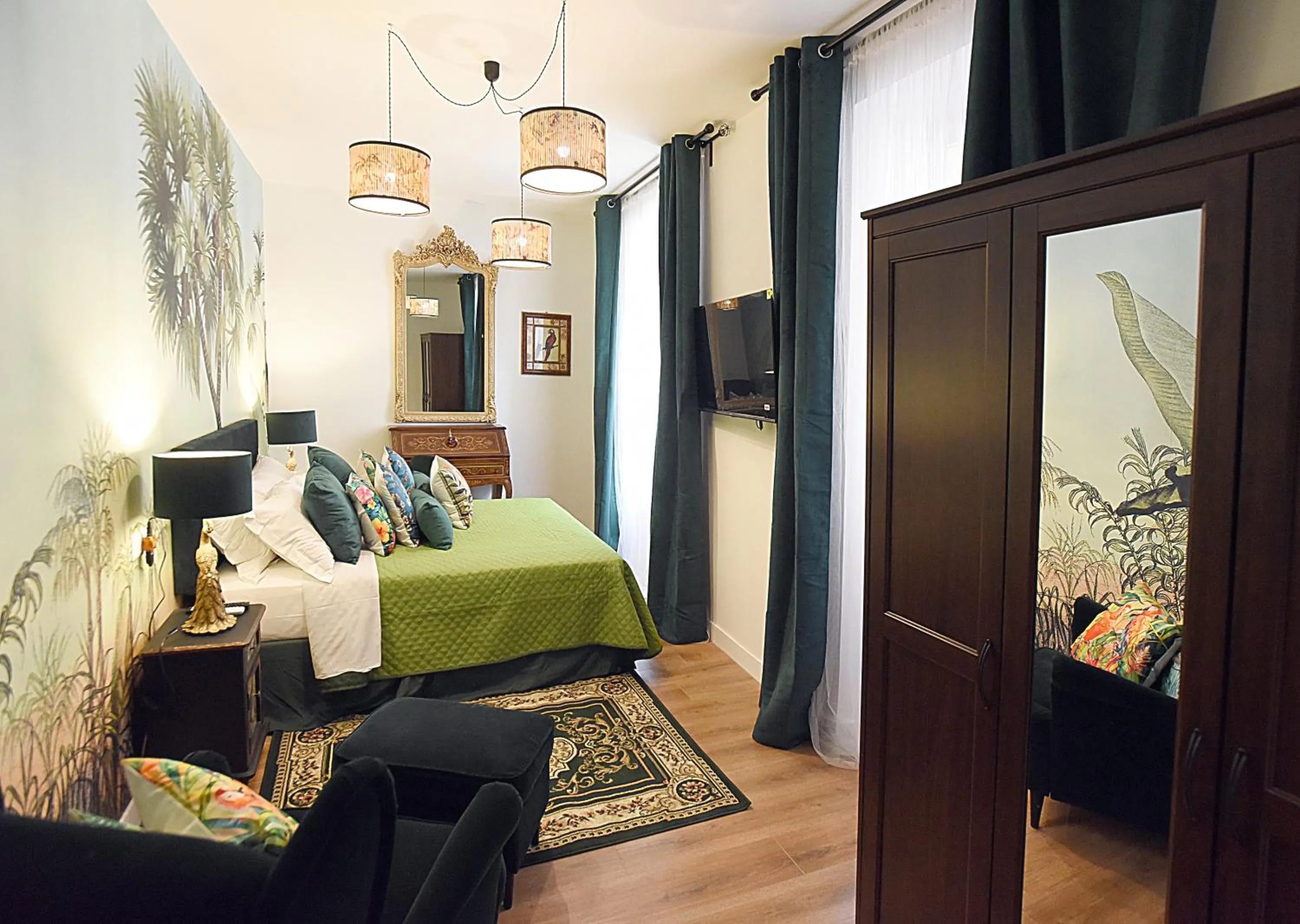 Bedroom, Bed in B&B Ventisei Scalini A Trastevere