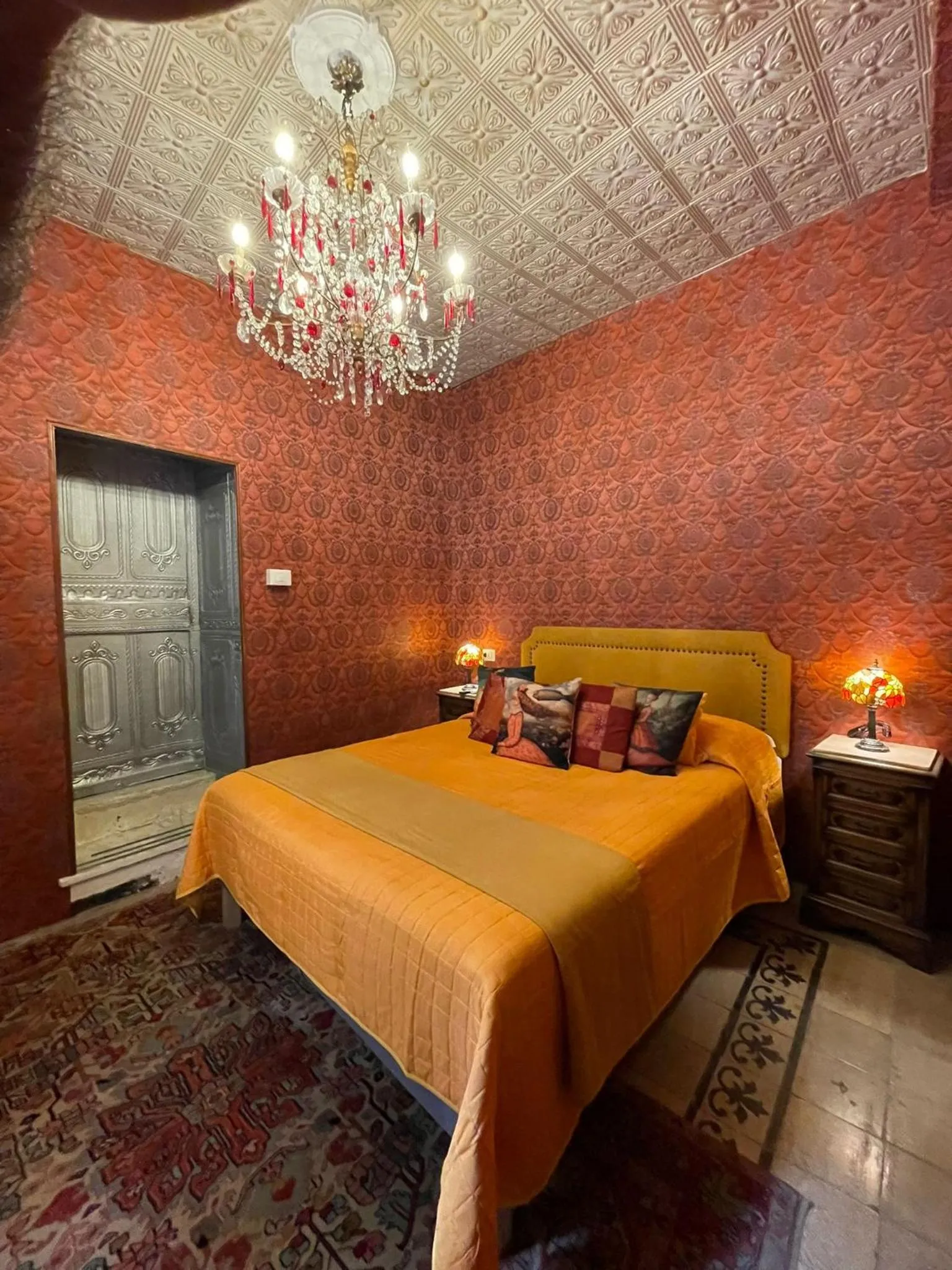 Bedroom, Bed in B&B Ventisei Scalini A Trastevere