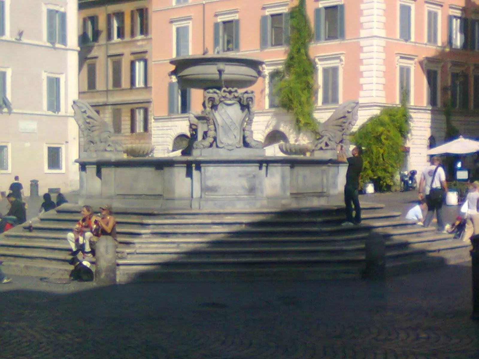 Landmark view in B&B Ventisei Scalini A Trastevere