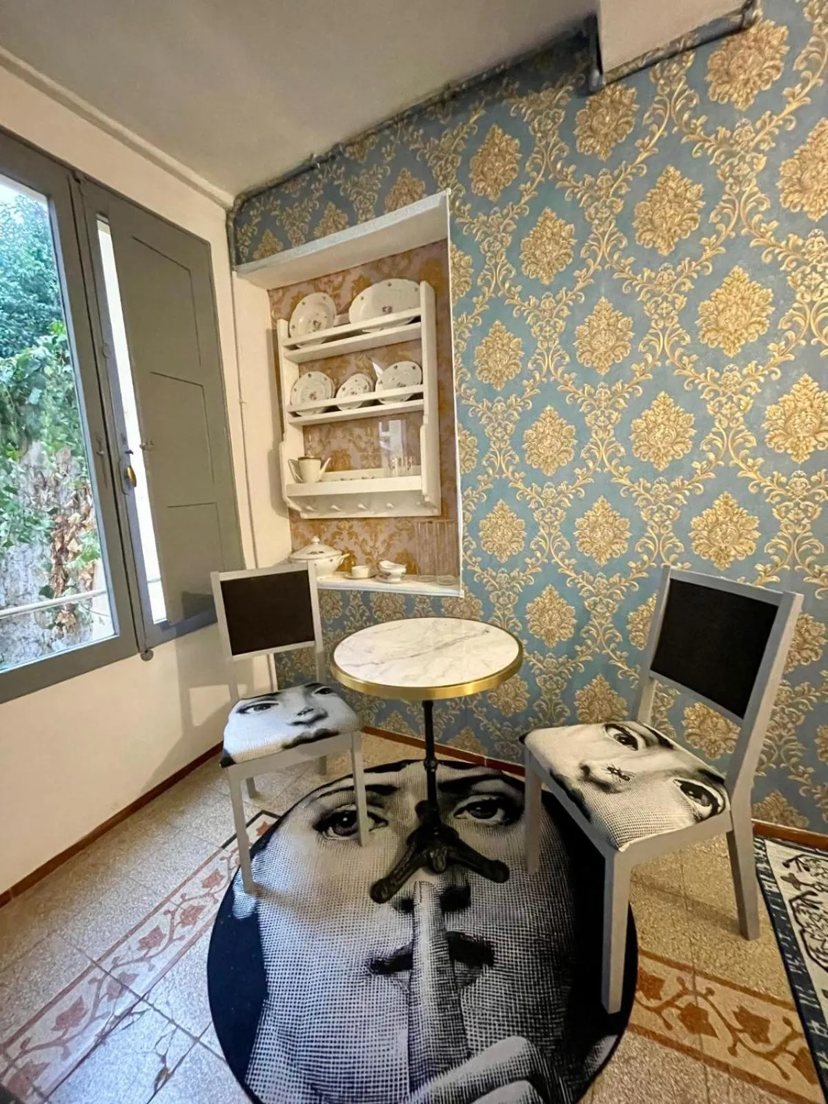 Living room in B&B Ventisei Scalini A Trastevere