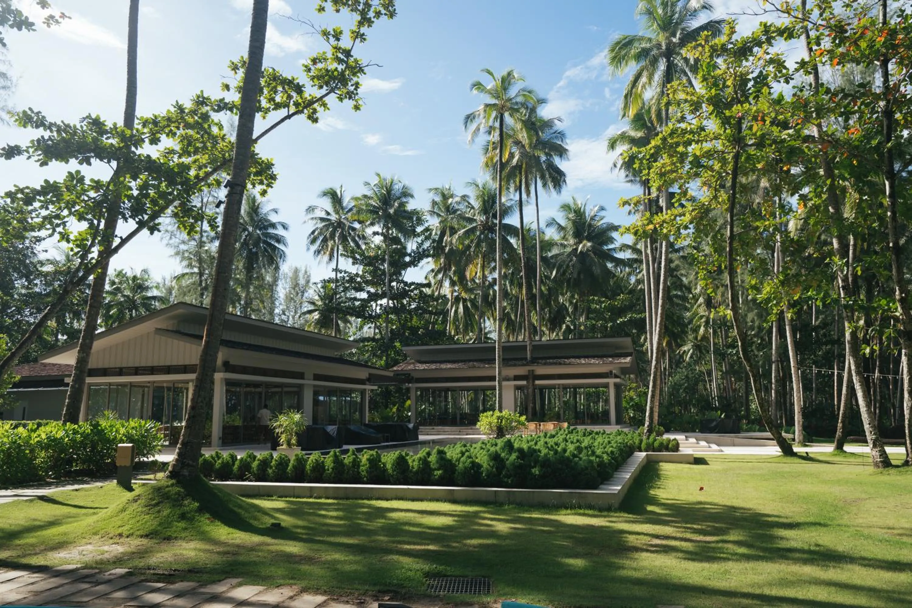 Inner courtyard view in Avani Plus Khao Lak Resort