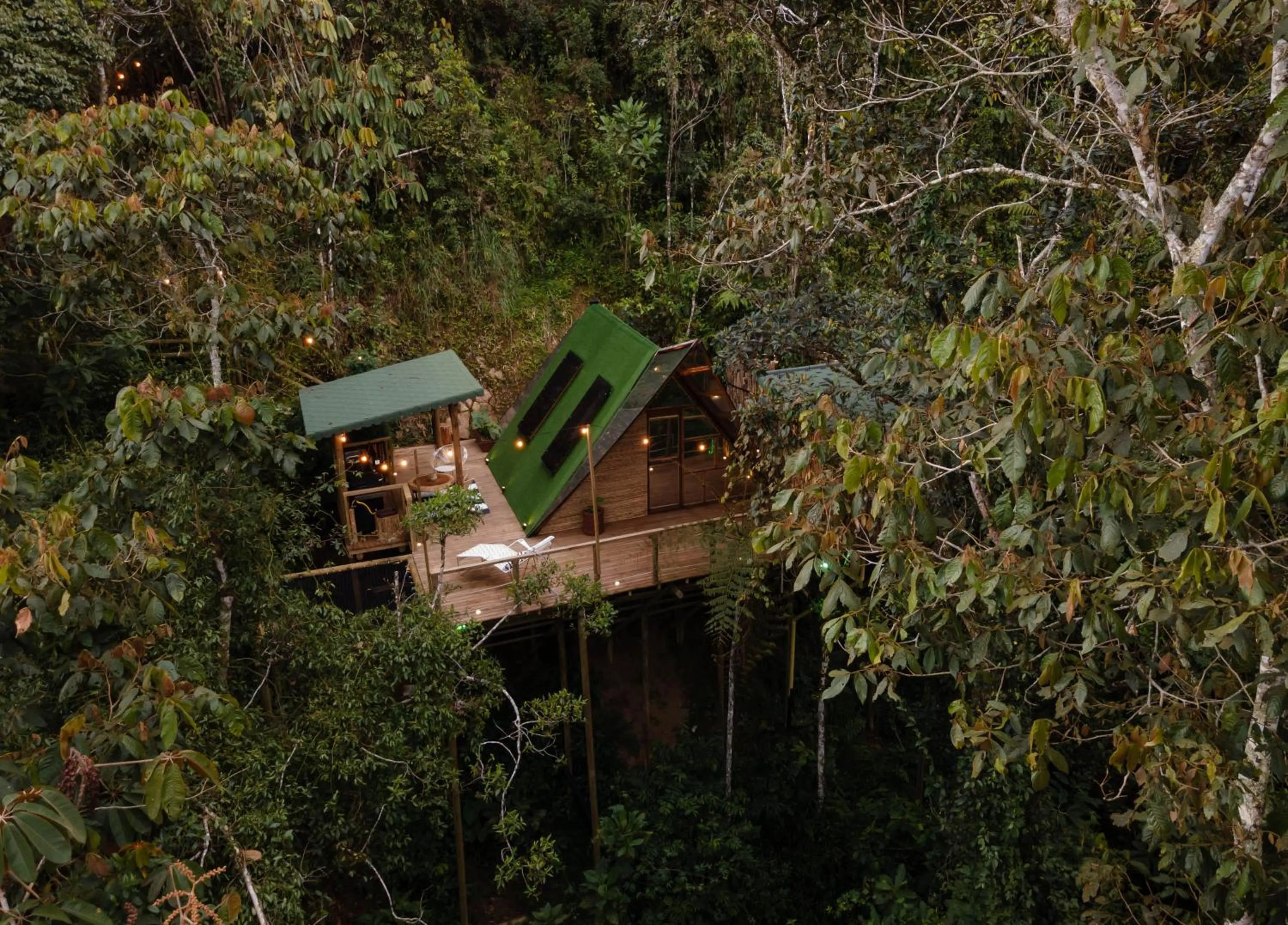 Property building in BubbleSky Glamping Guatapé