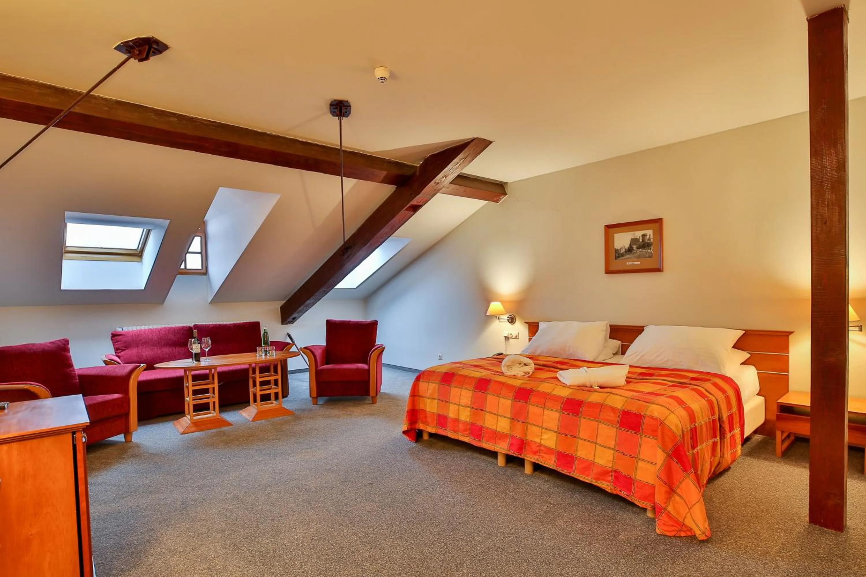 Bed in LH Hotel Dvořák Tábor Congress & Wellness