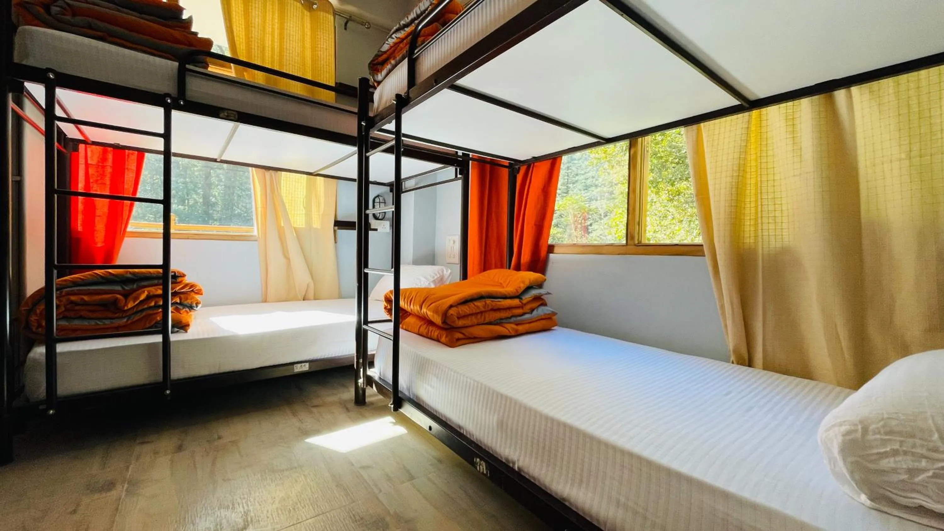 Photo of the whole room, Bed in Madpackers Jibhi - Of Streamsides & Waterfalls