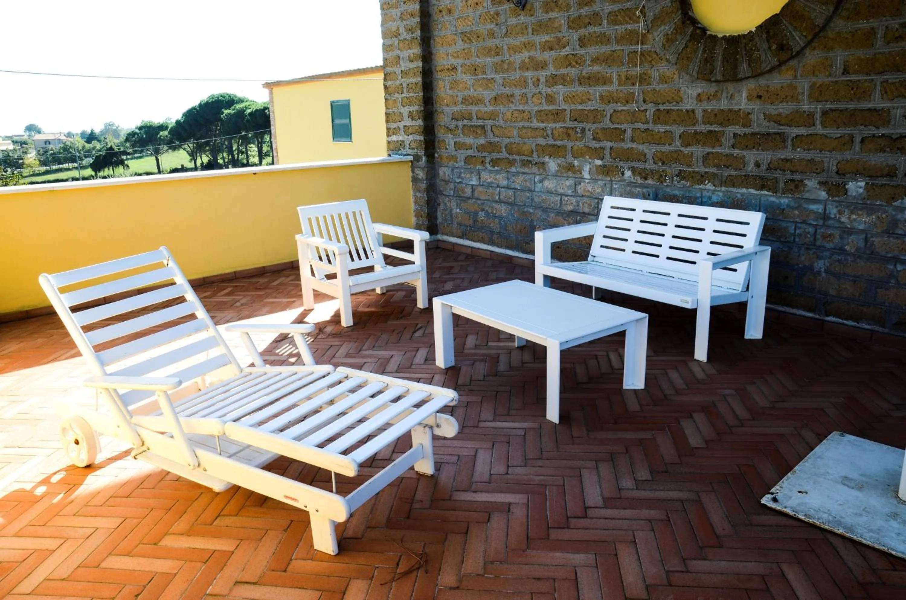 Balcony/Terrace in Le Suite Bracciano