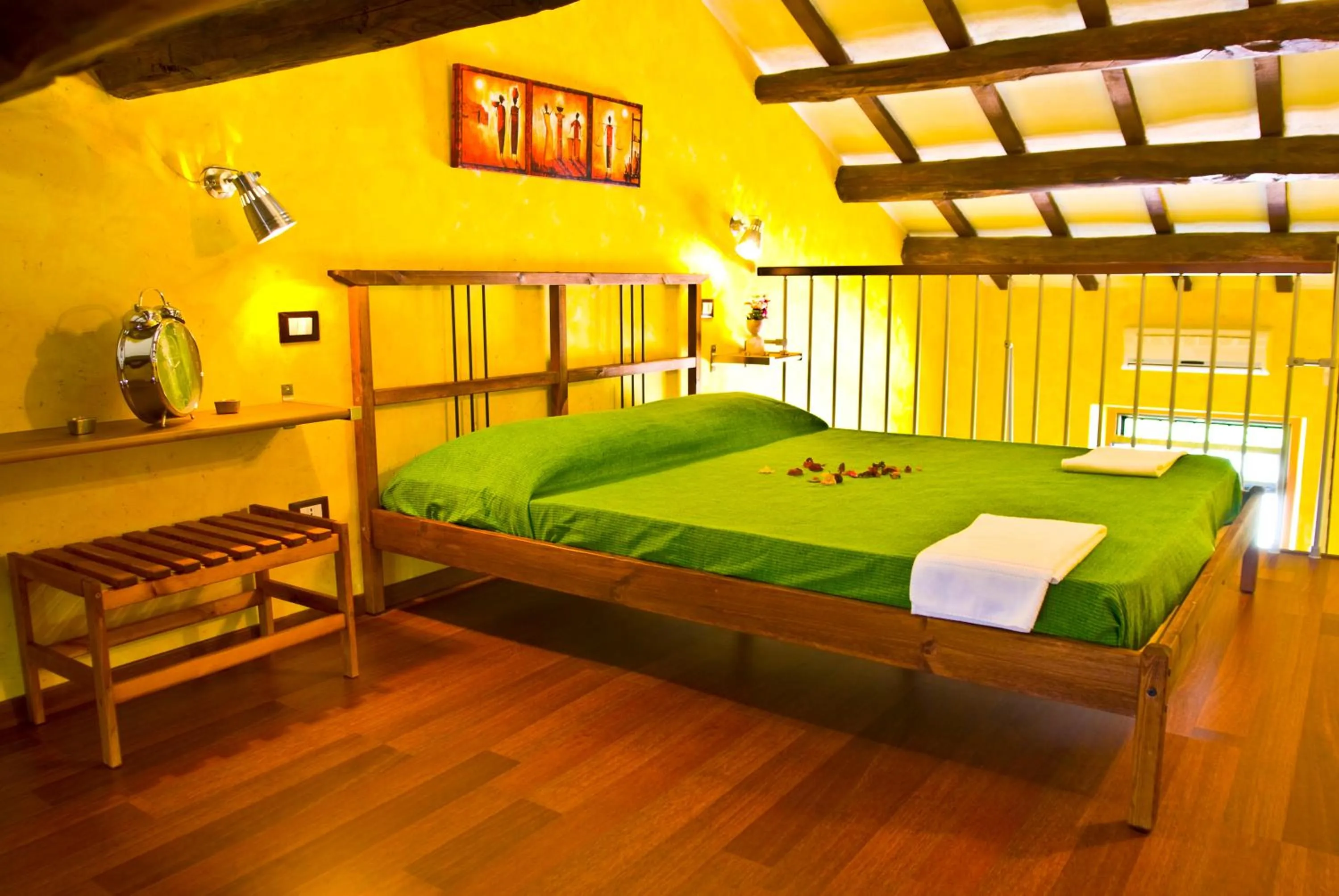 Bed in Le Suite Bracciano