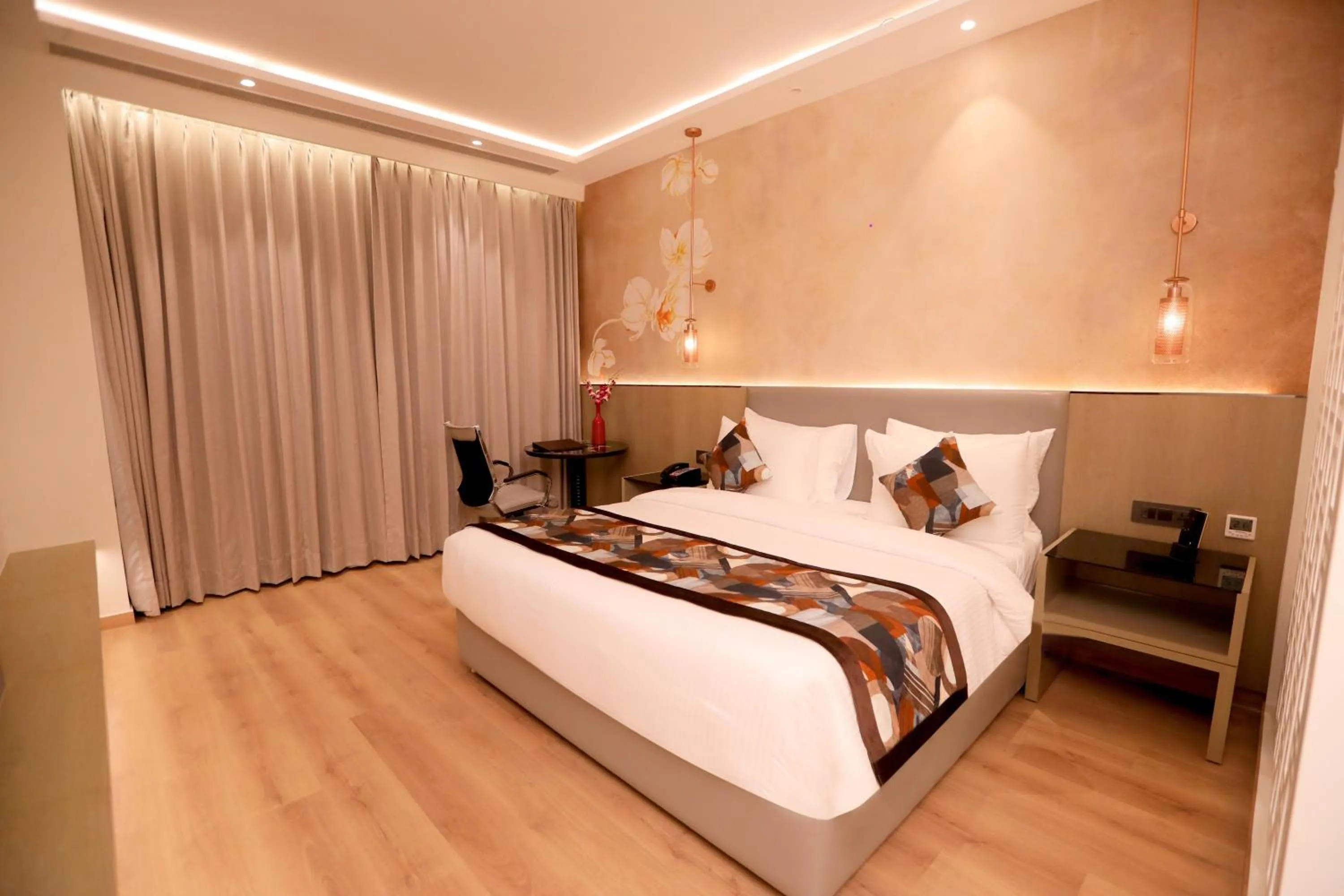 Bedroom, Bed in Regenta Place Amritsar by Royal Orchid Hotels Limited