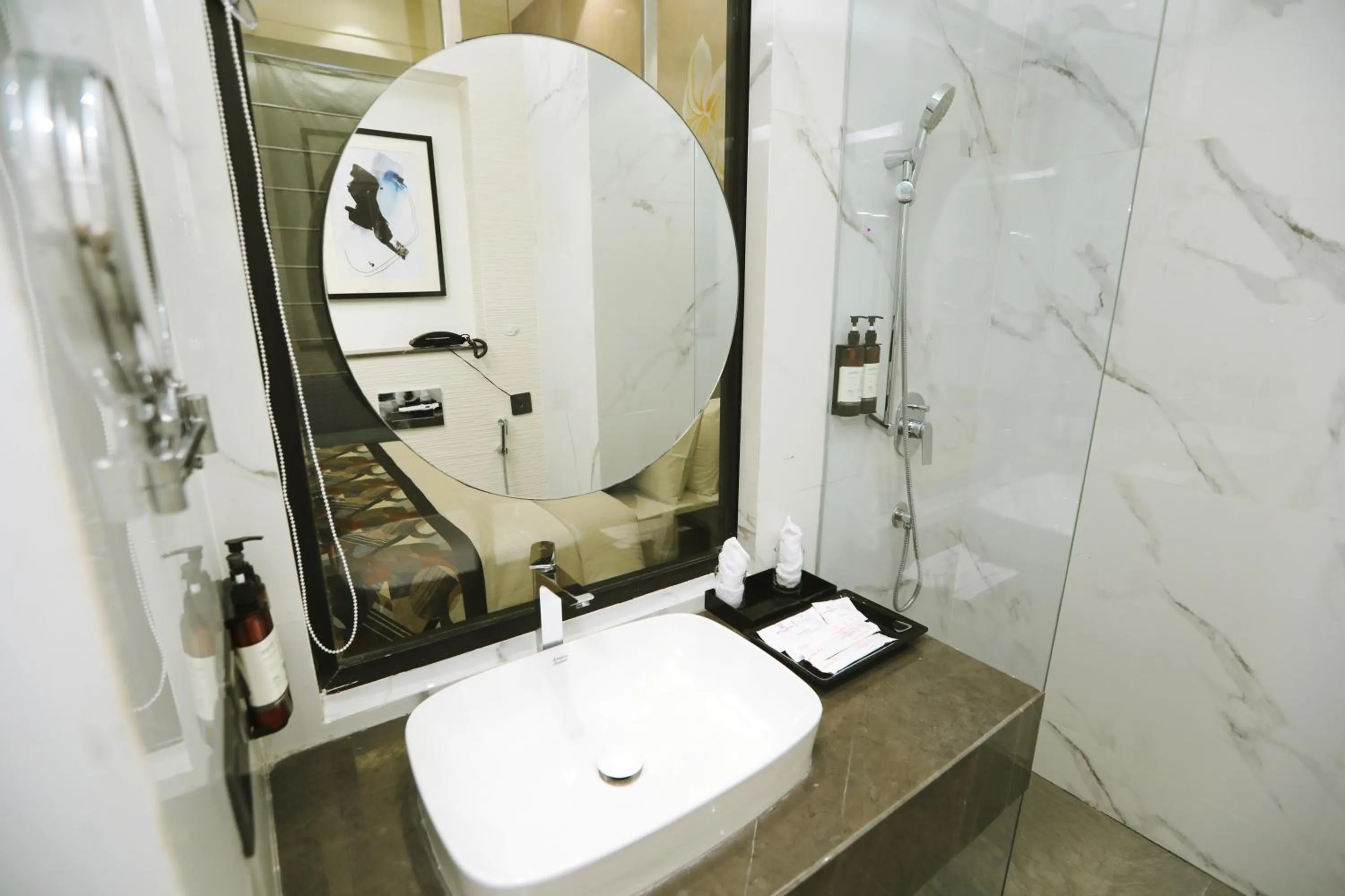 Shower, Bathroom in Regenta Place Amritsar by Royal Orchid Hotels Limited