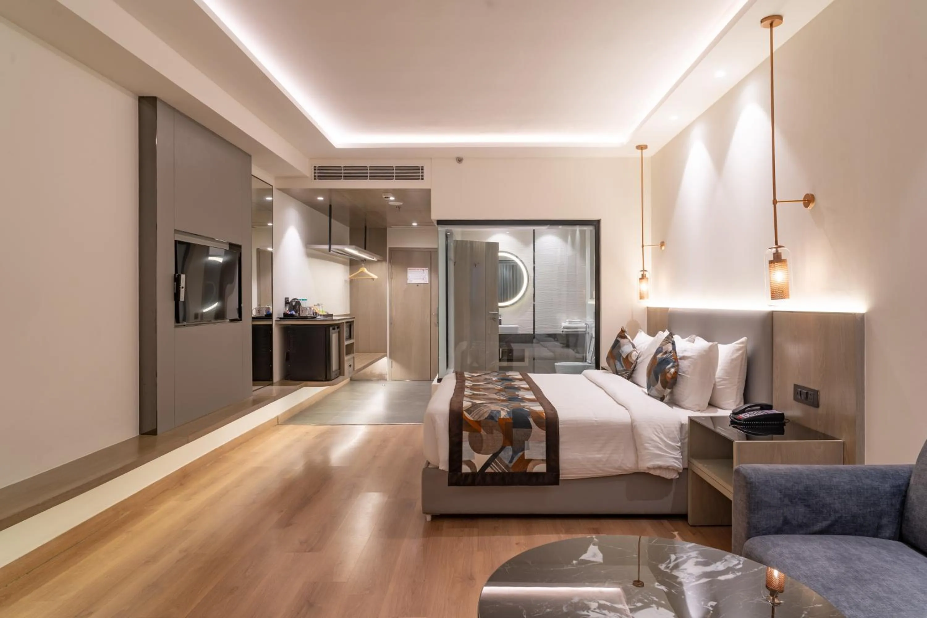 Photo of the whole room, Bed in Regenta Place Amritsar by Royal Orchid Hotels Limited