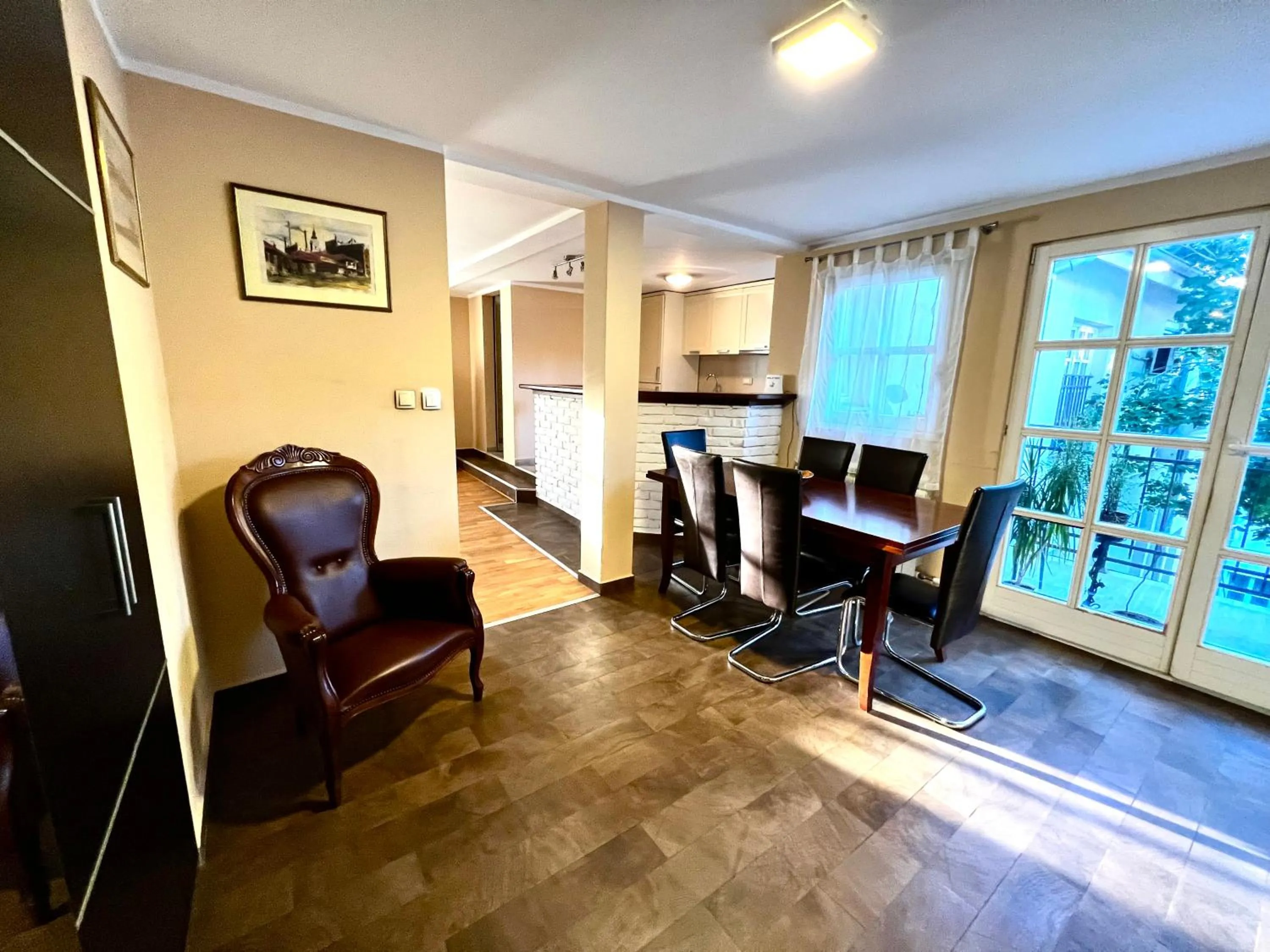 Dining area in Central Park Residence