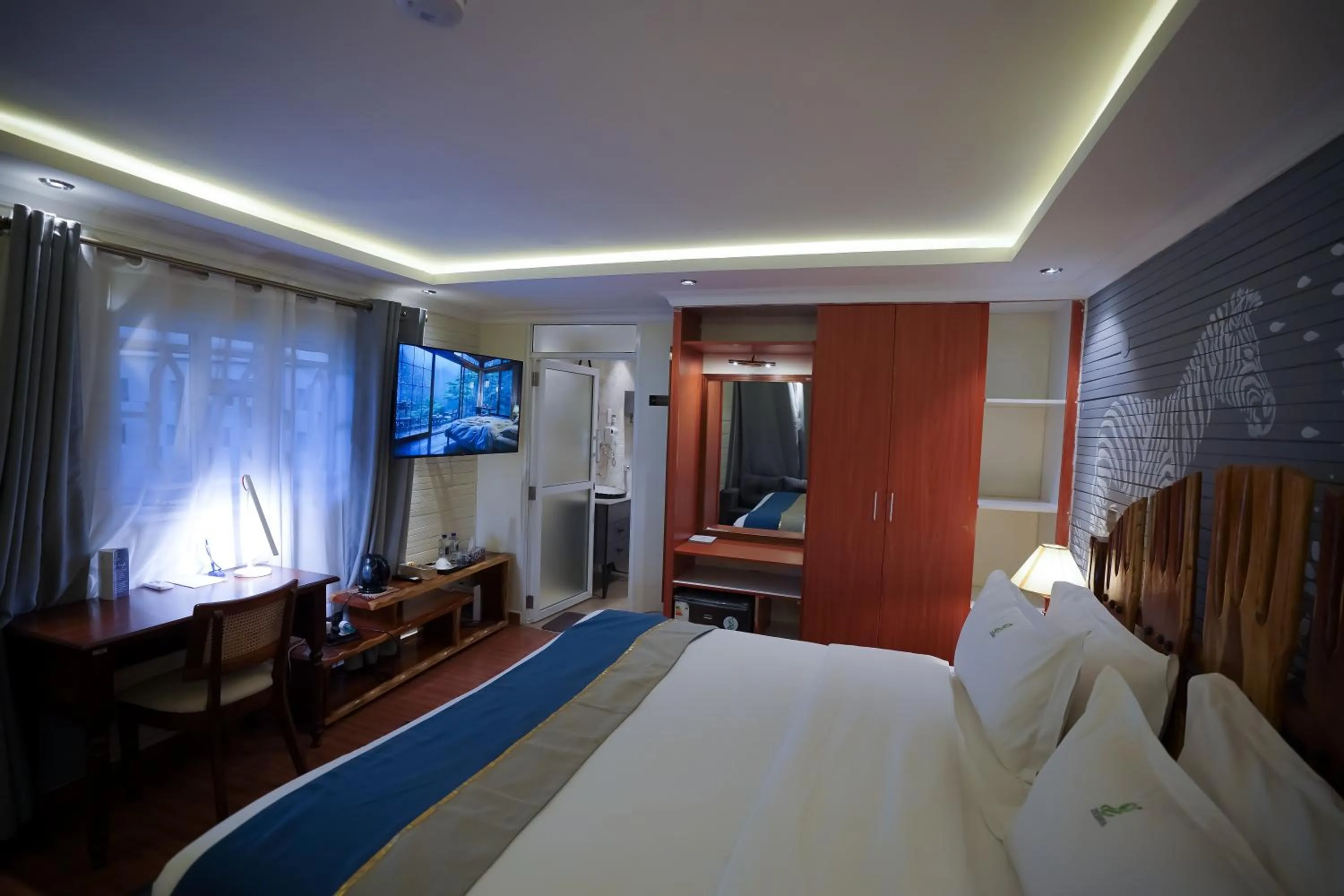 TV and multimedia, Bed in Gigiri Lion Villas I