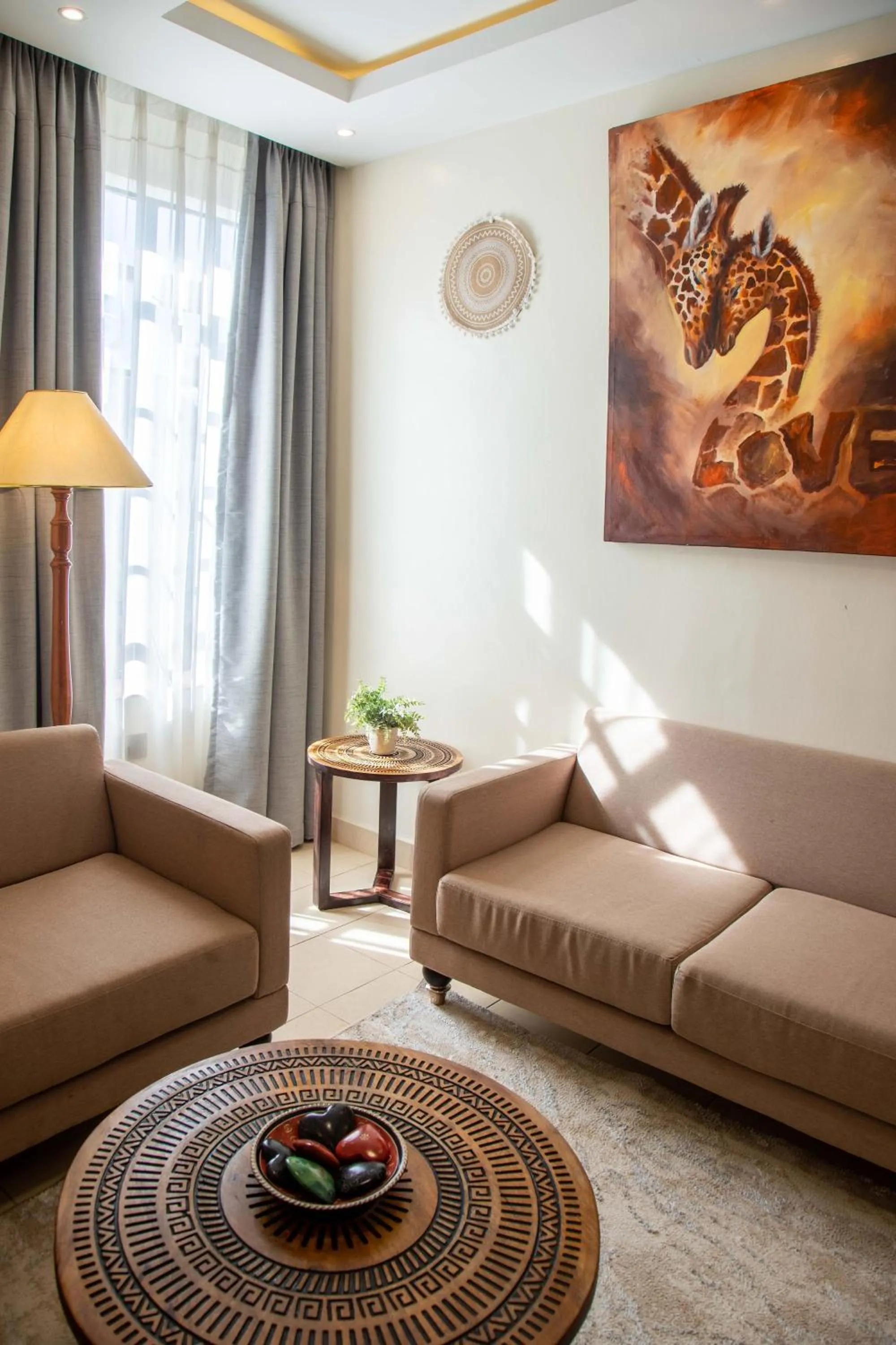 Living room in Gigiri Lion Villas I