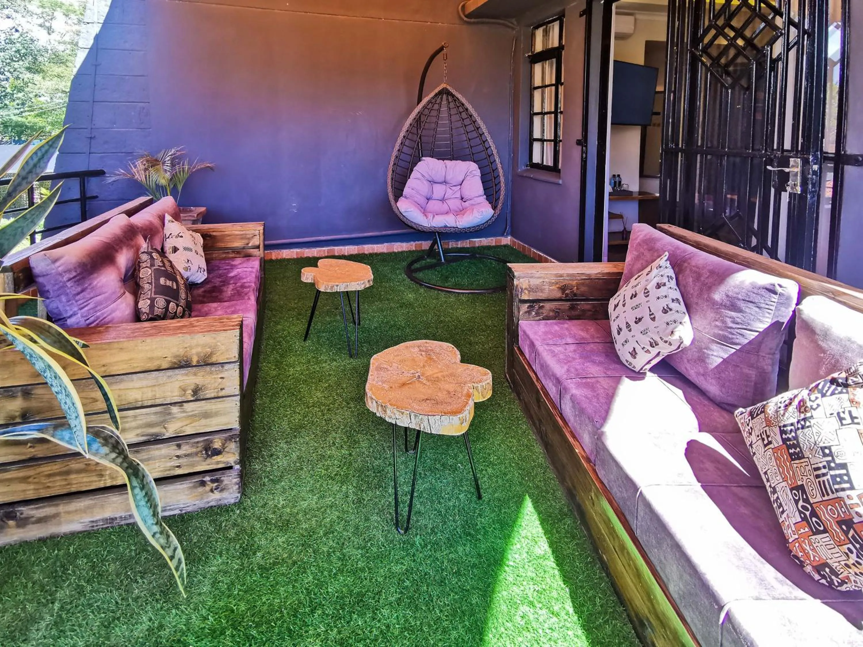 Garden view in Gigiri Lion Villas I