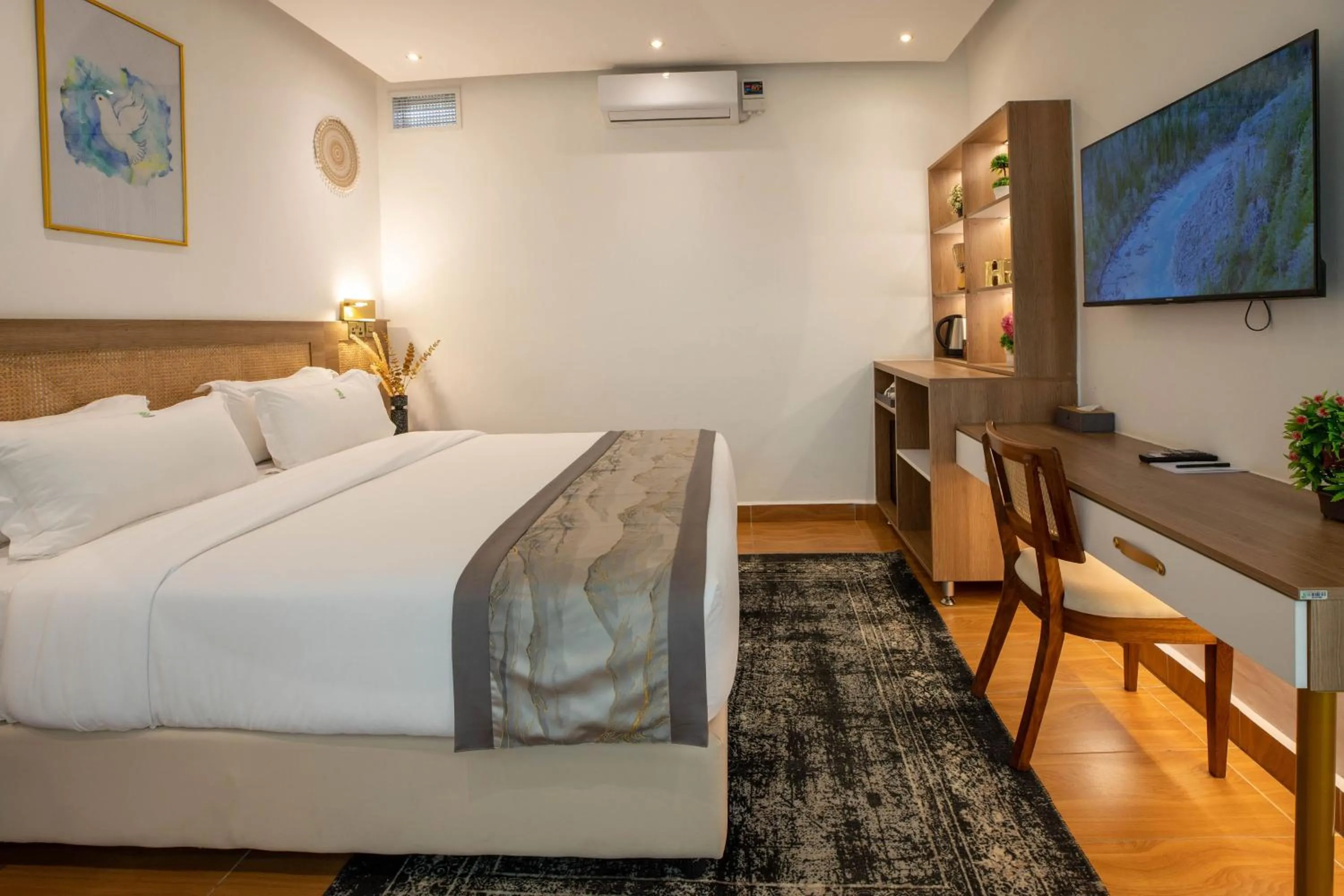 Bed in Gigiri Lion Villas I