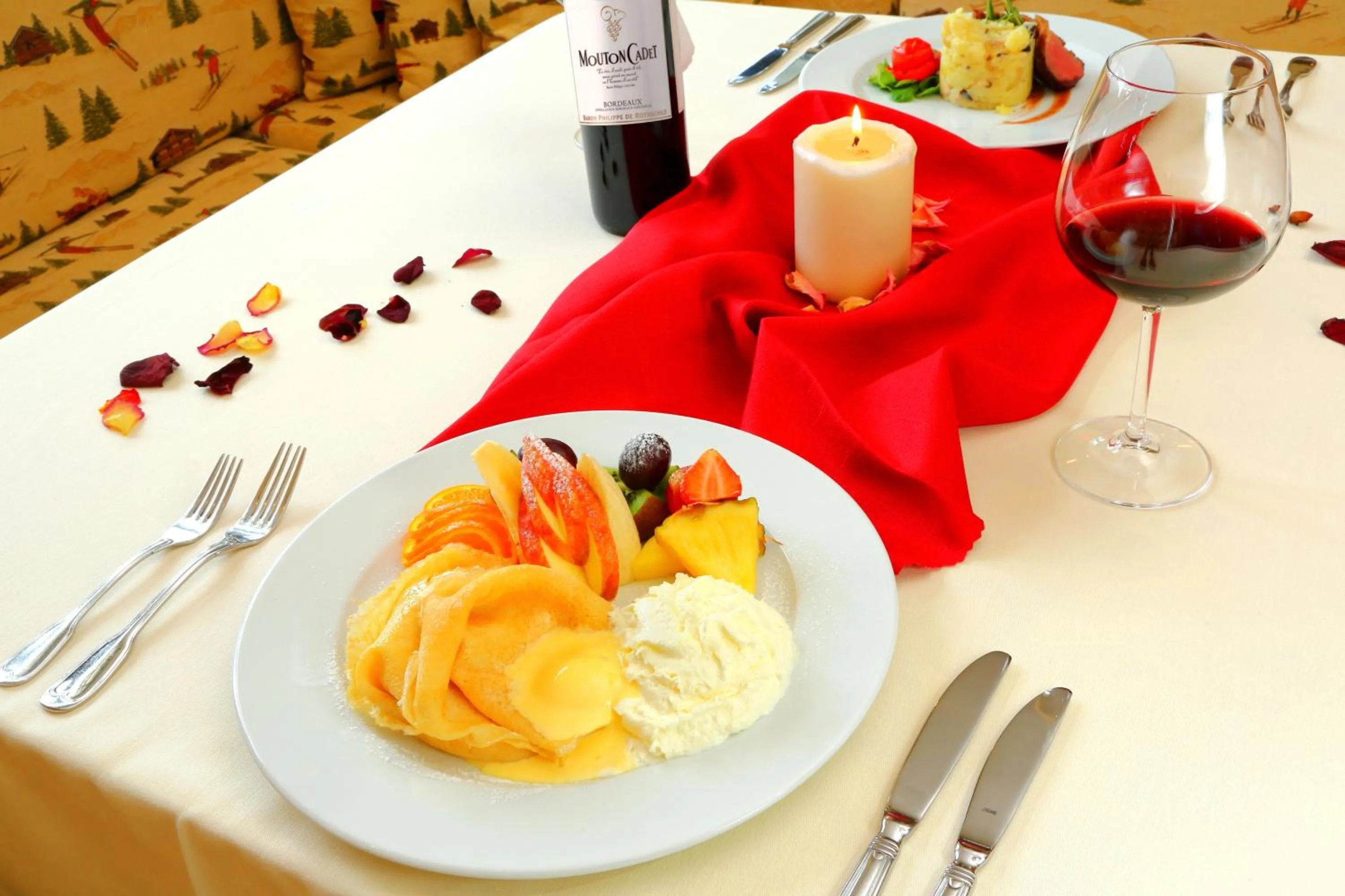 Food and drinks in Hotel Praha