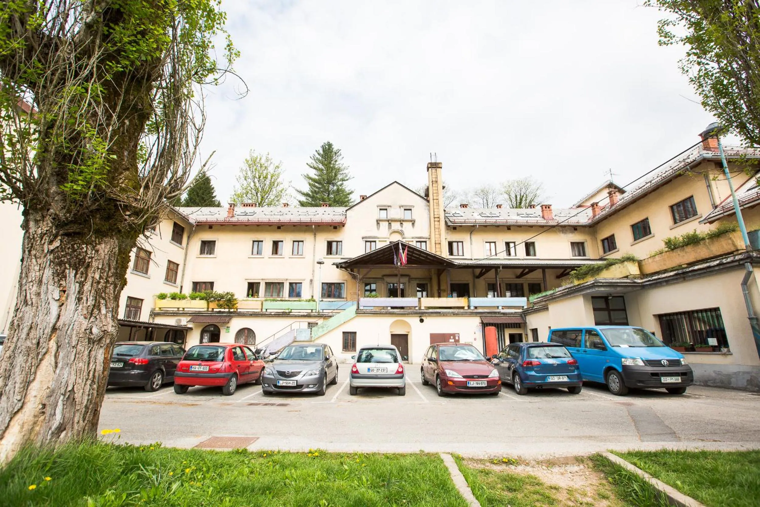 Property building in Hostel Idrija