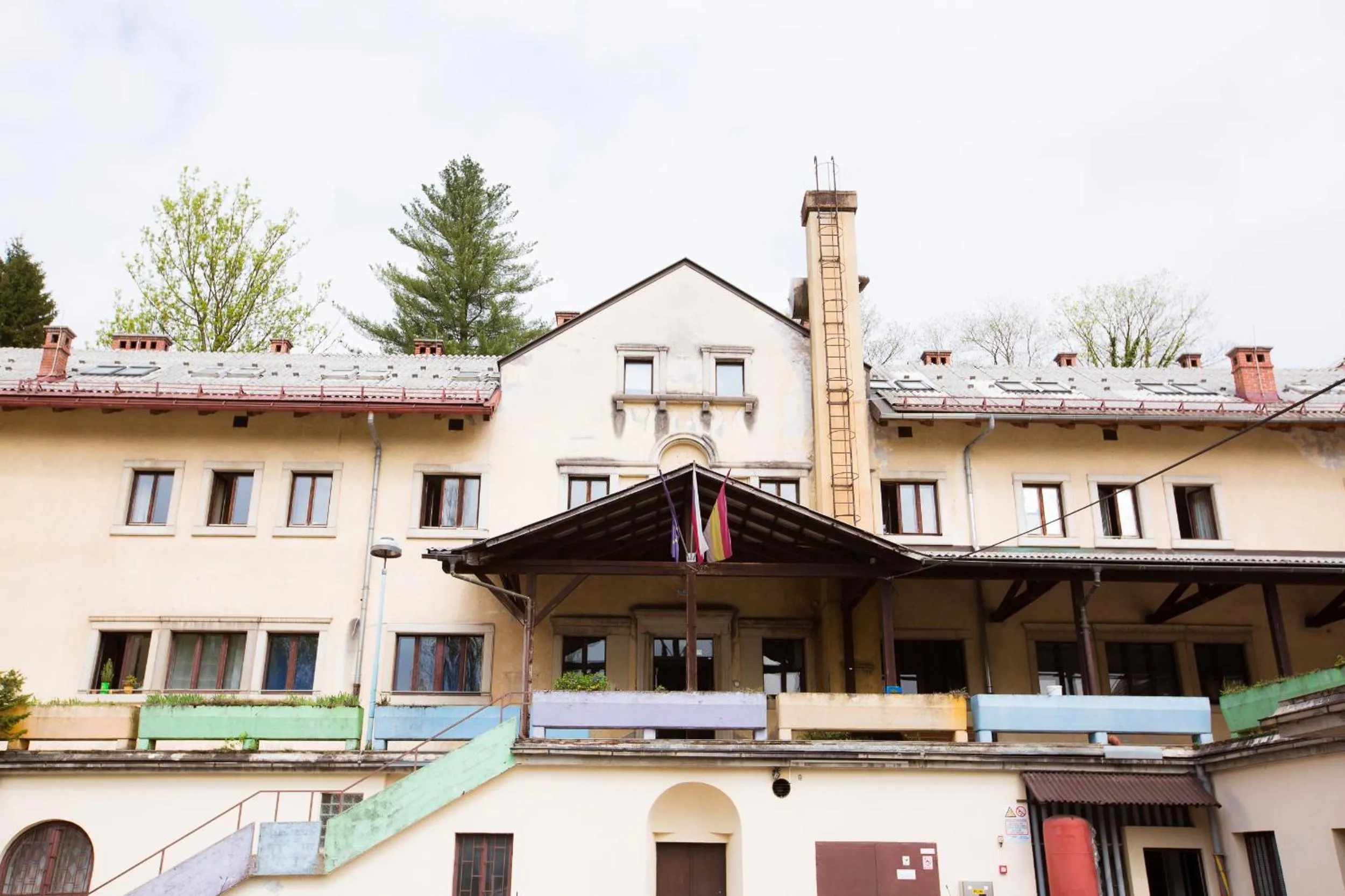 Property building in Hostel Idrija