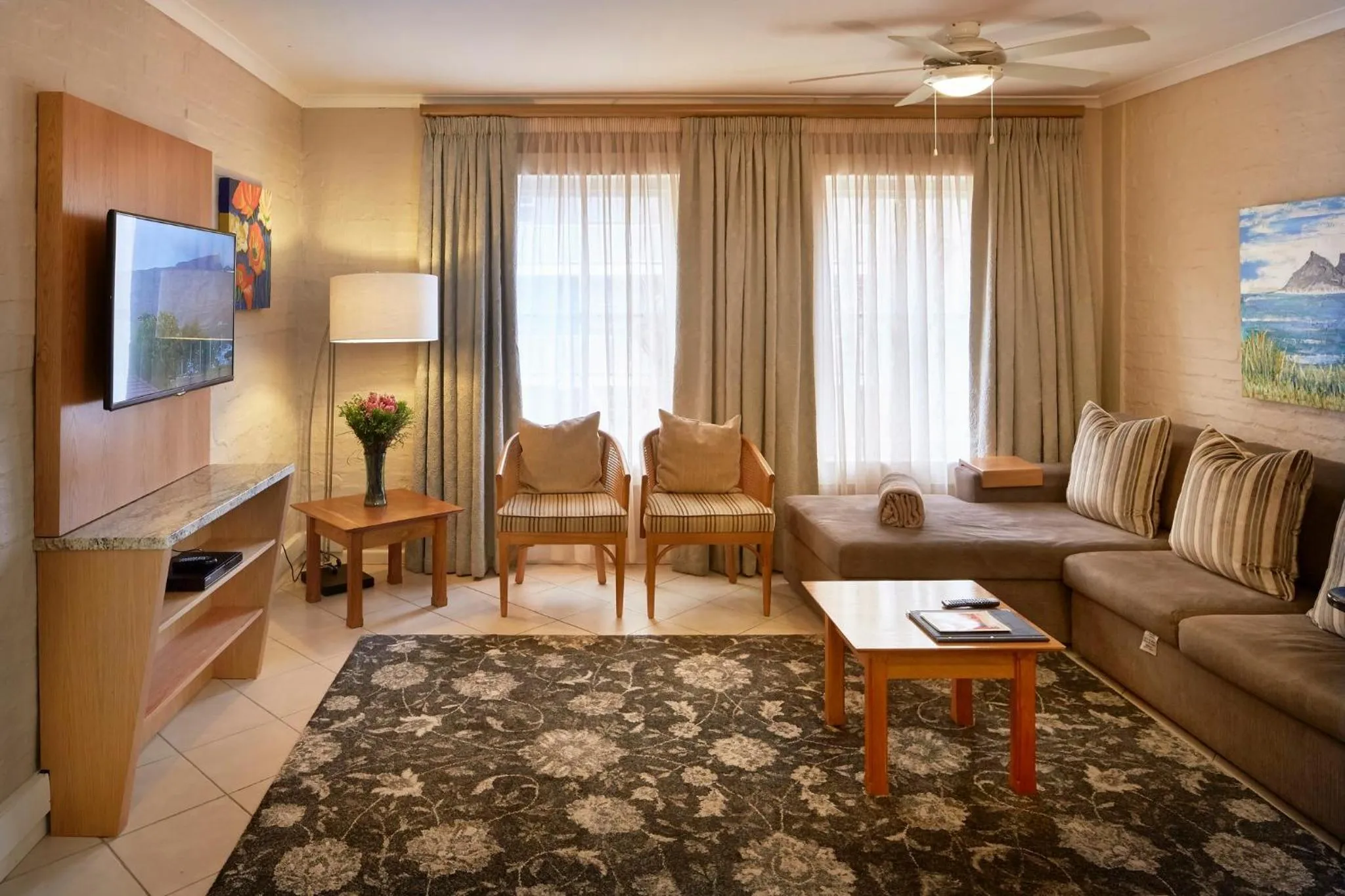 Seating area in First Group Hastings Hall