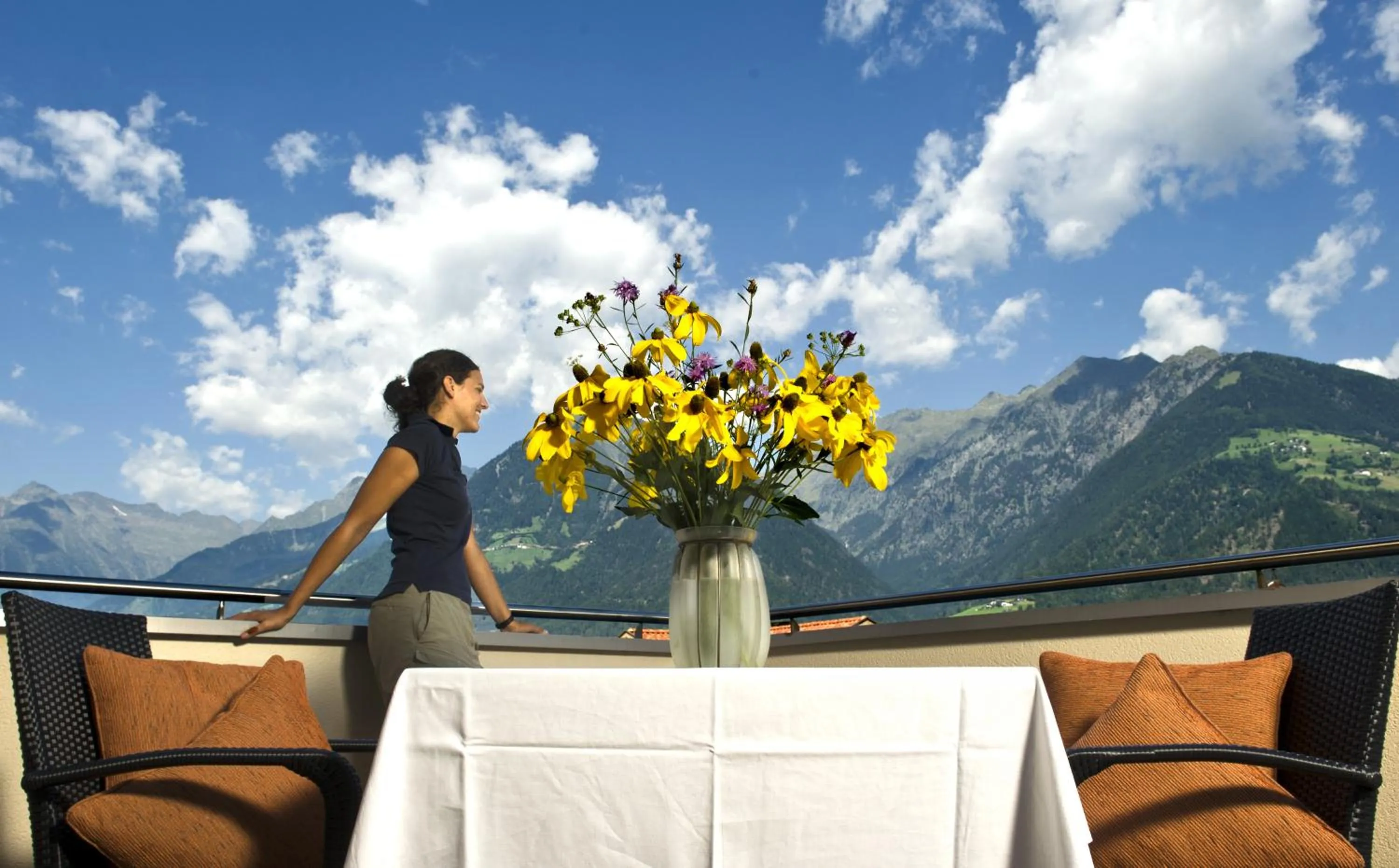 View (from property/room) in mittendorf klimaresidence