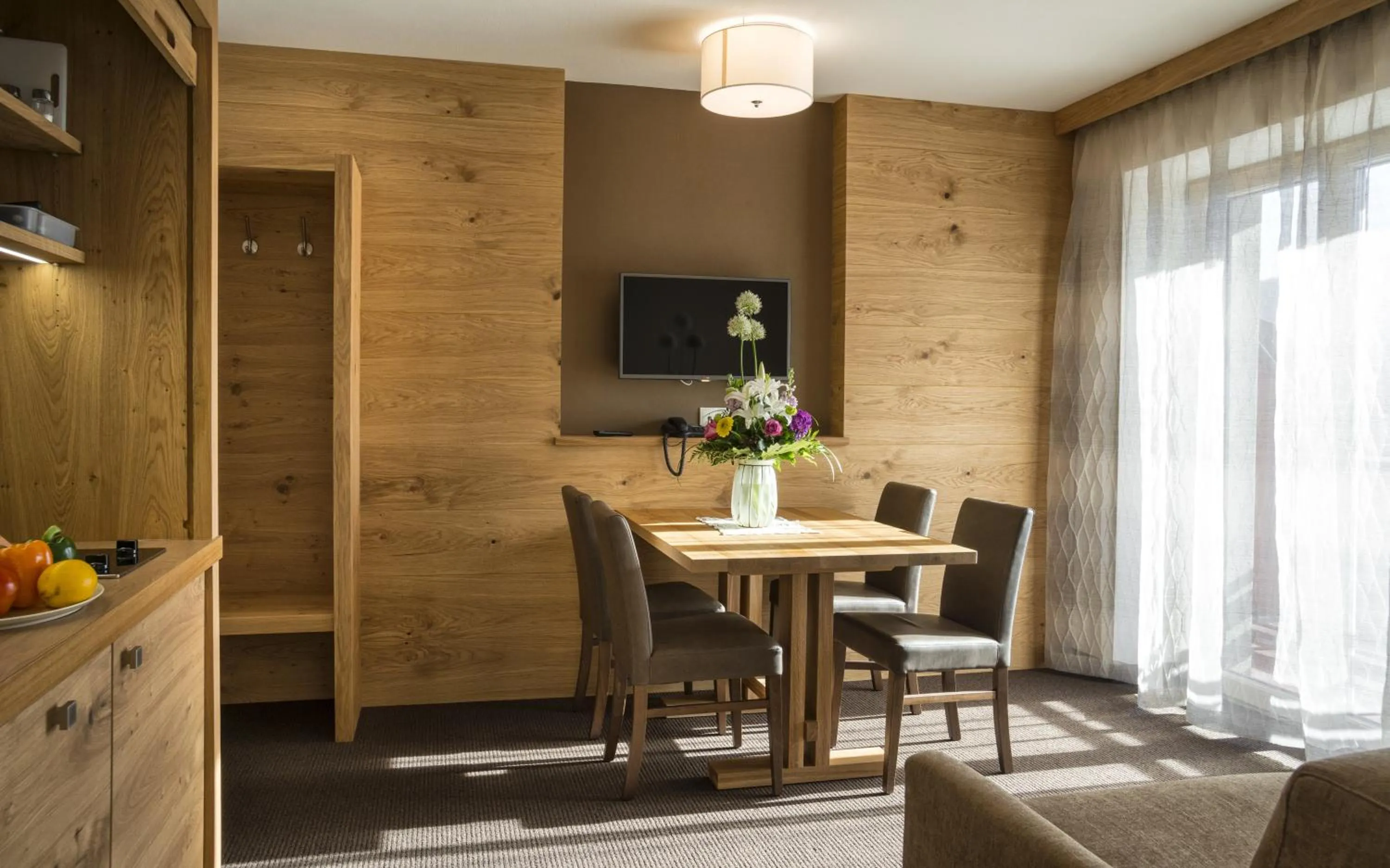 Living room in mittendorf klimaresidence