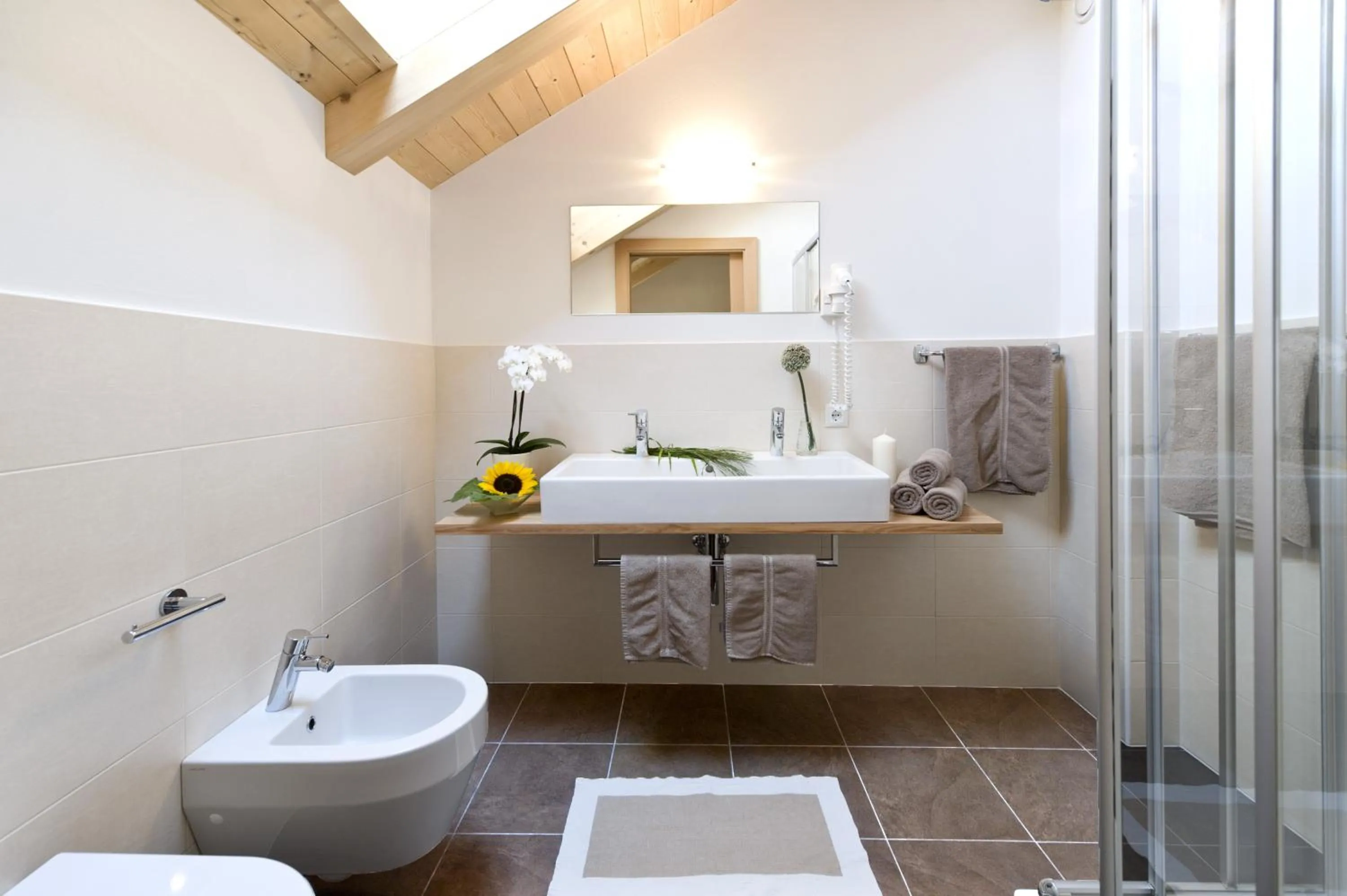 Bathroom in mittendorf klimaresidence