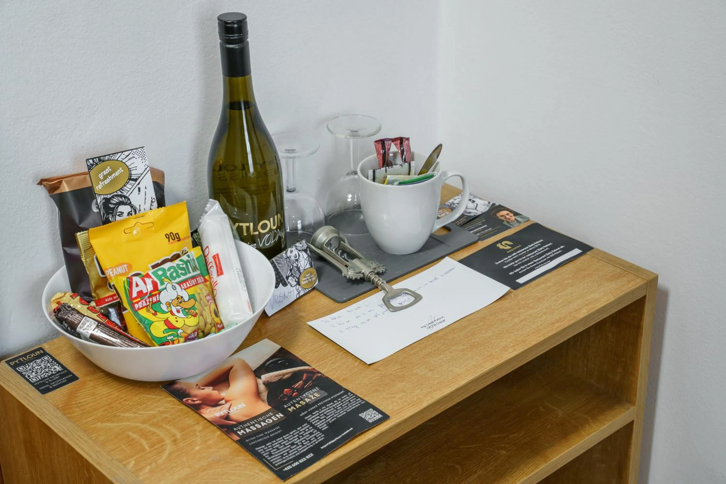 Food in Pytloun Self Check-in Hotel Liberec