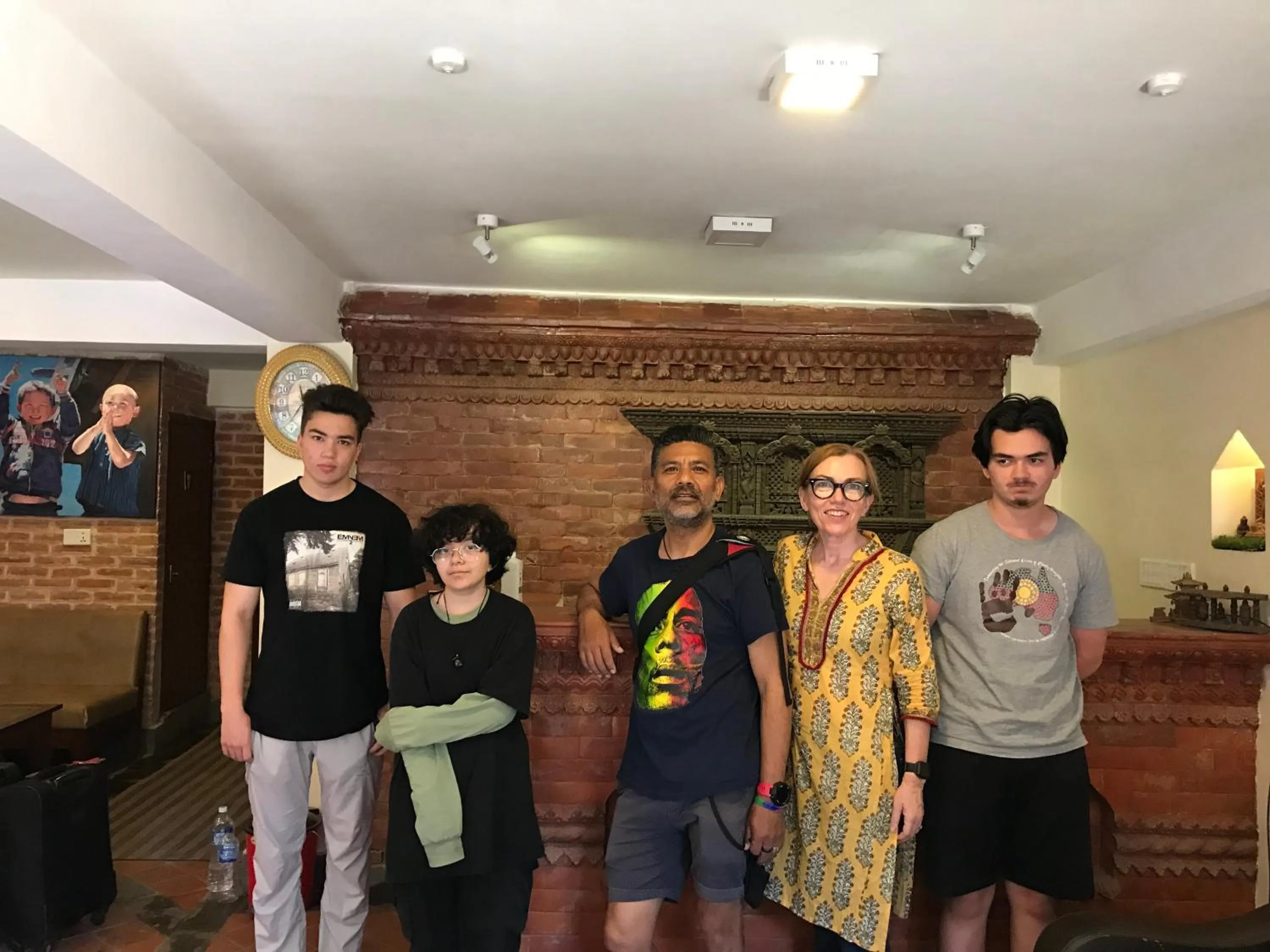 group of guests in Hotel vintage Home